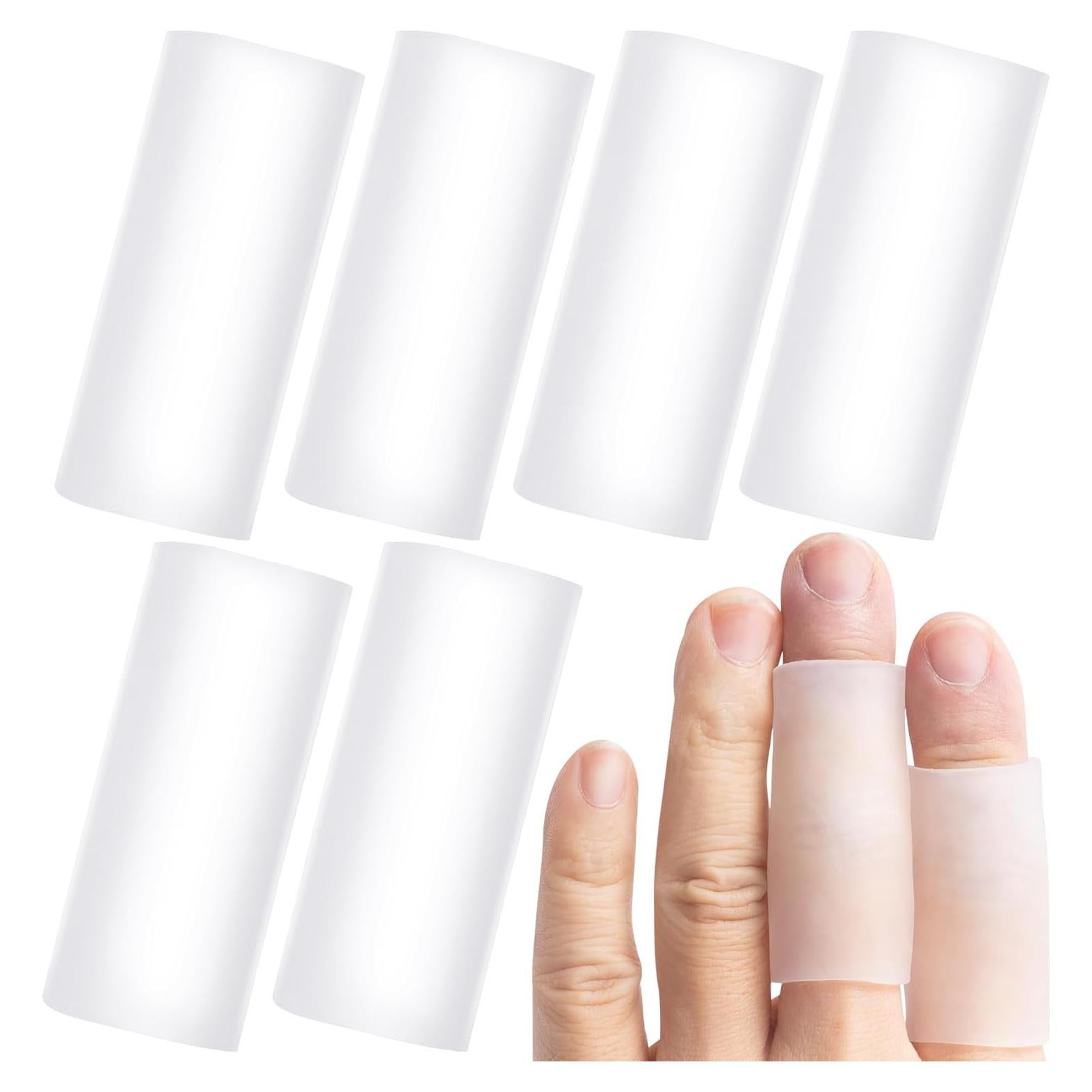 Fundas de Gel para Dedos HINZIC - 6pcs Transparente 4.93 cm