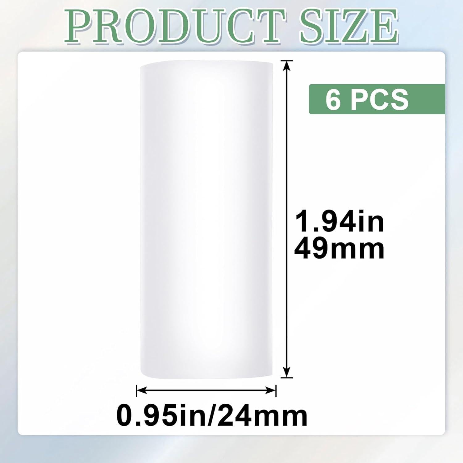 Fundas de Gel para Dedos HINZIC - 6pcs Transparente 4.93 cm