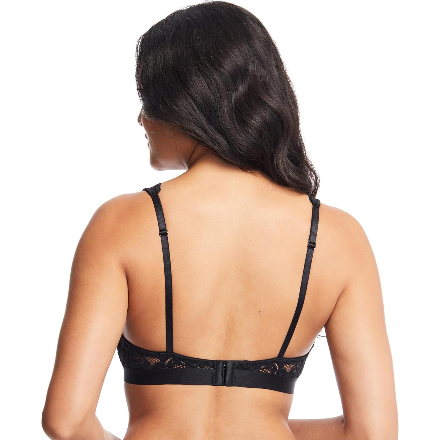 Sujetador Bralette de Encaje Jenny Jen Ivy Negro X-Large