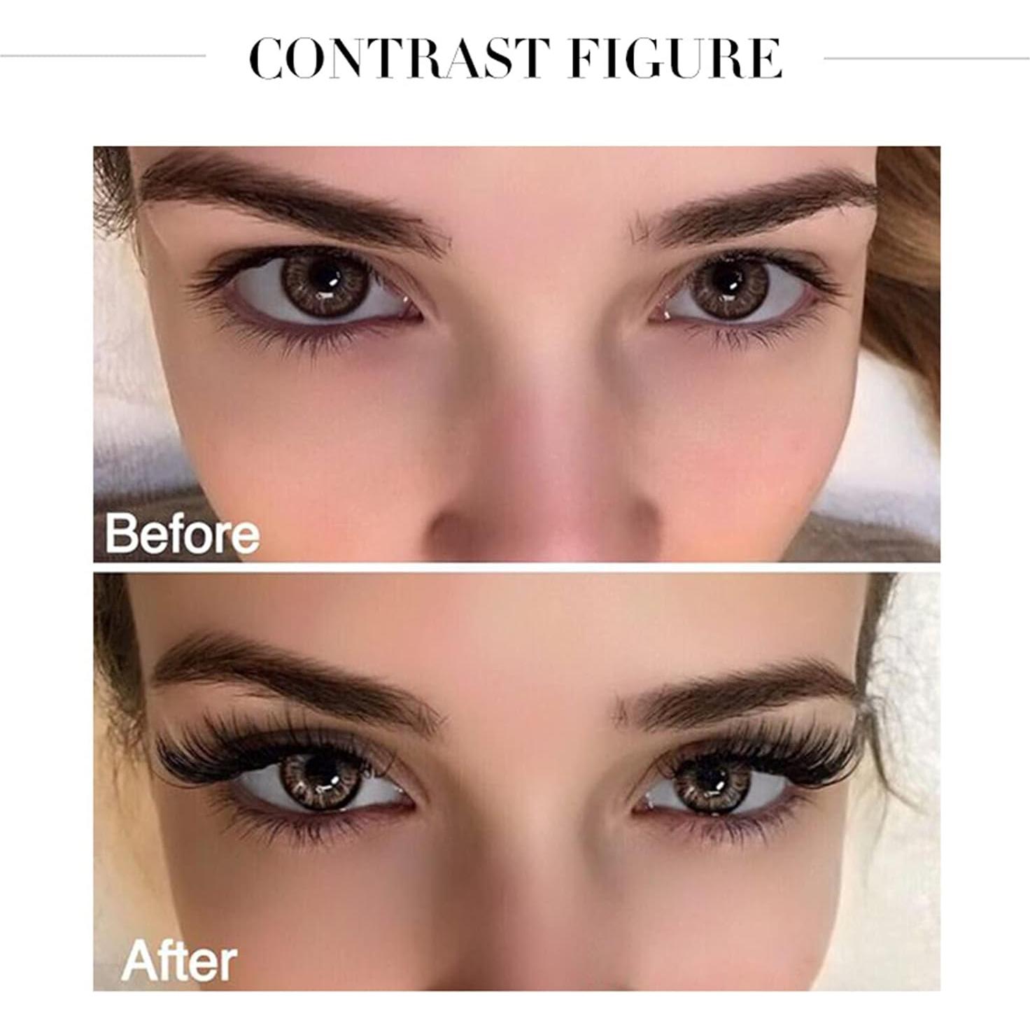 Máscara de Ojos Morada LGSZGDCN 2 PCS Resistente al Agua