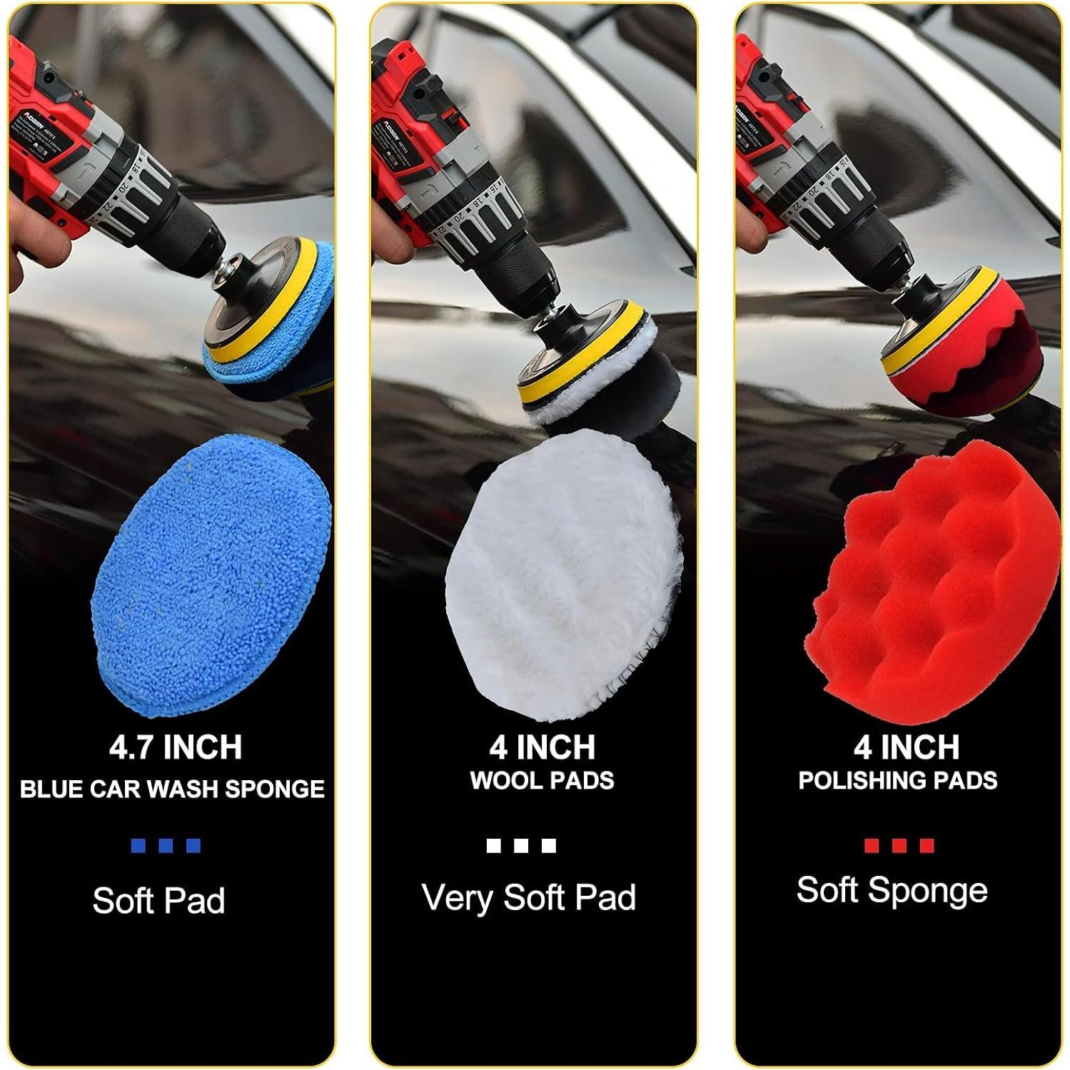 Conjunto de Accesorios de Cepillo de Taladro Shieldpro 45 Pzas