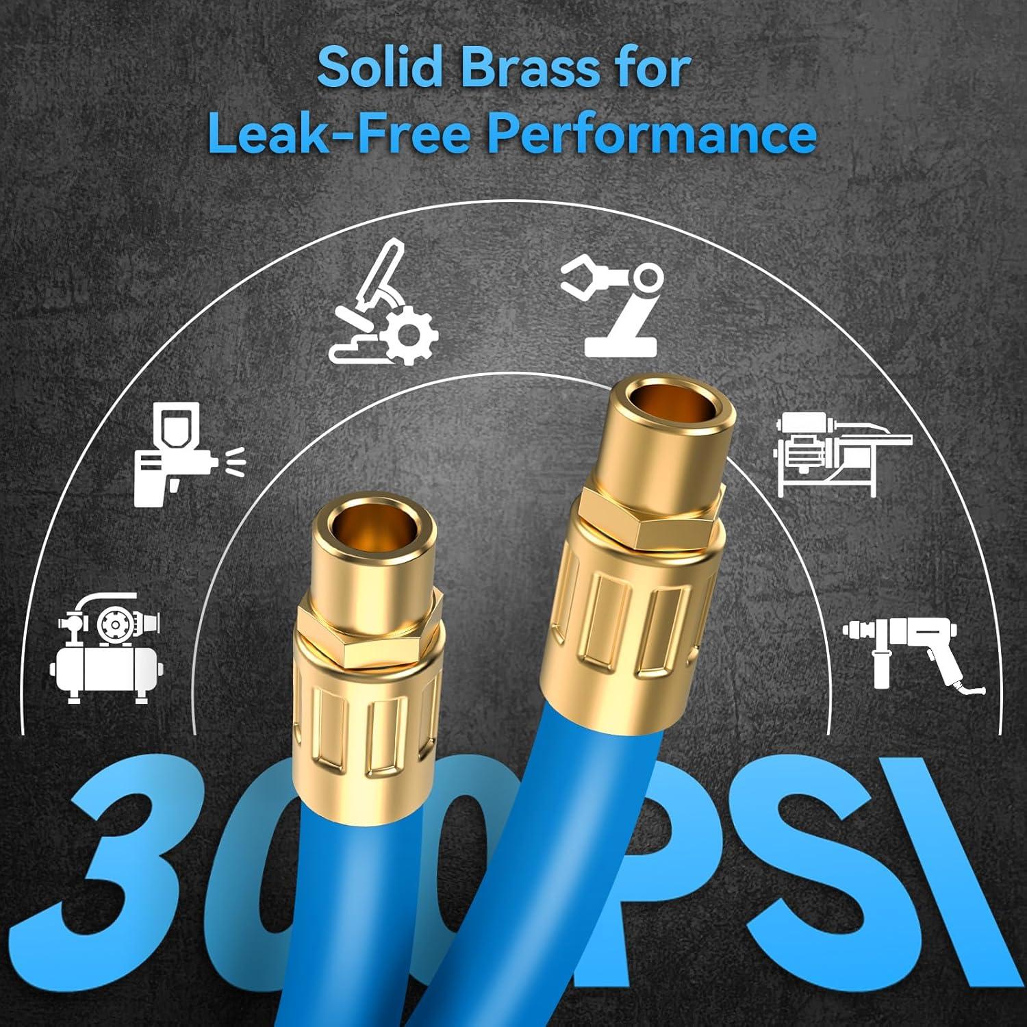 Carrete de Manguera de Aire Retráctil Relhost 15m 9.5mm 300PSI