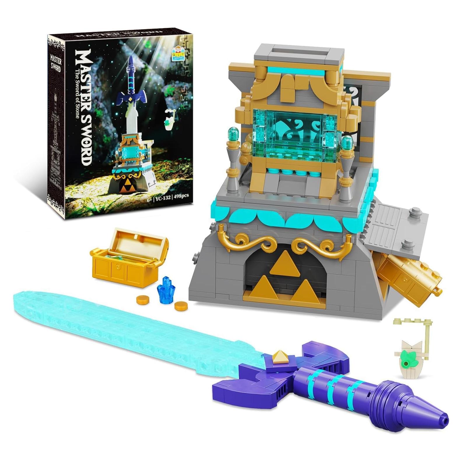 Set de Bloques Espada Maestra Brillante 498PCS - BOTW