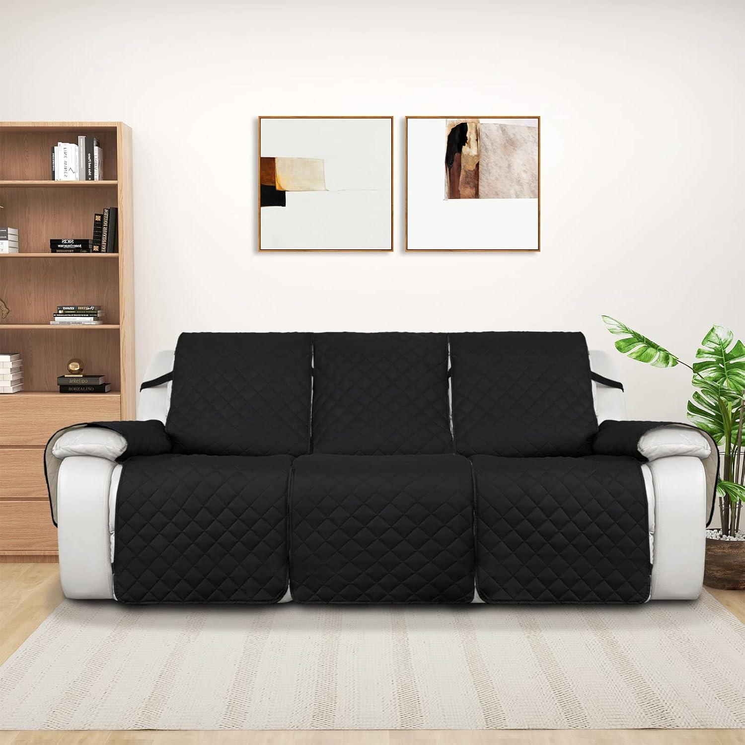 Cubierta de Sofá Reclinable PureFit 3 Asientos Resistente al Agua