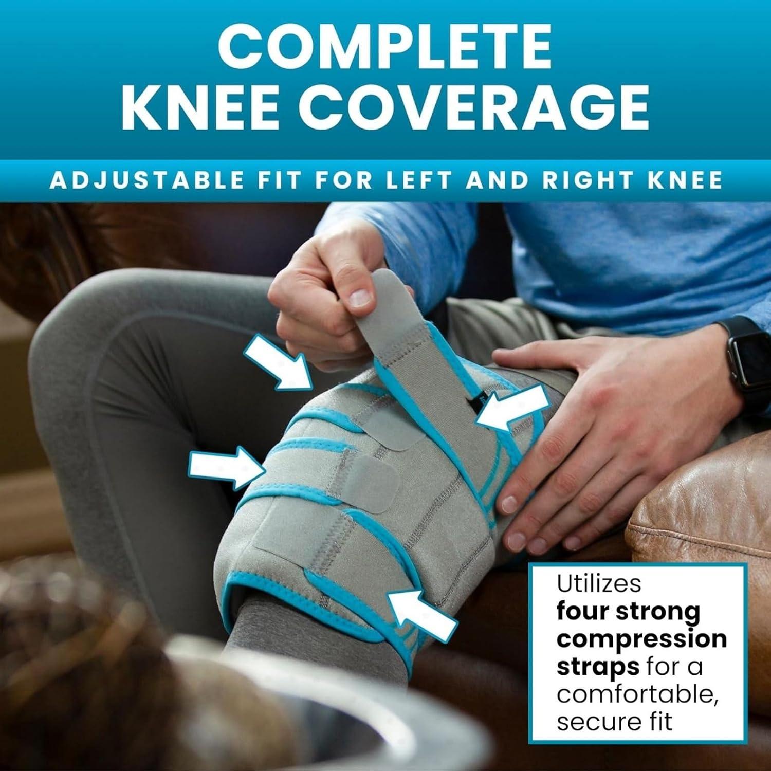 Faja de Hielo para Rodilla Vive - Compresa Gel Frío/Calor