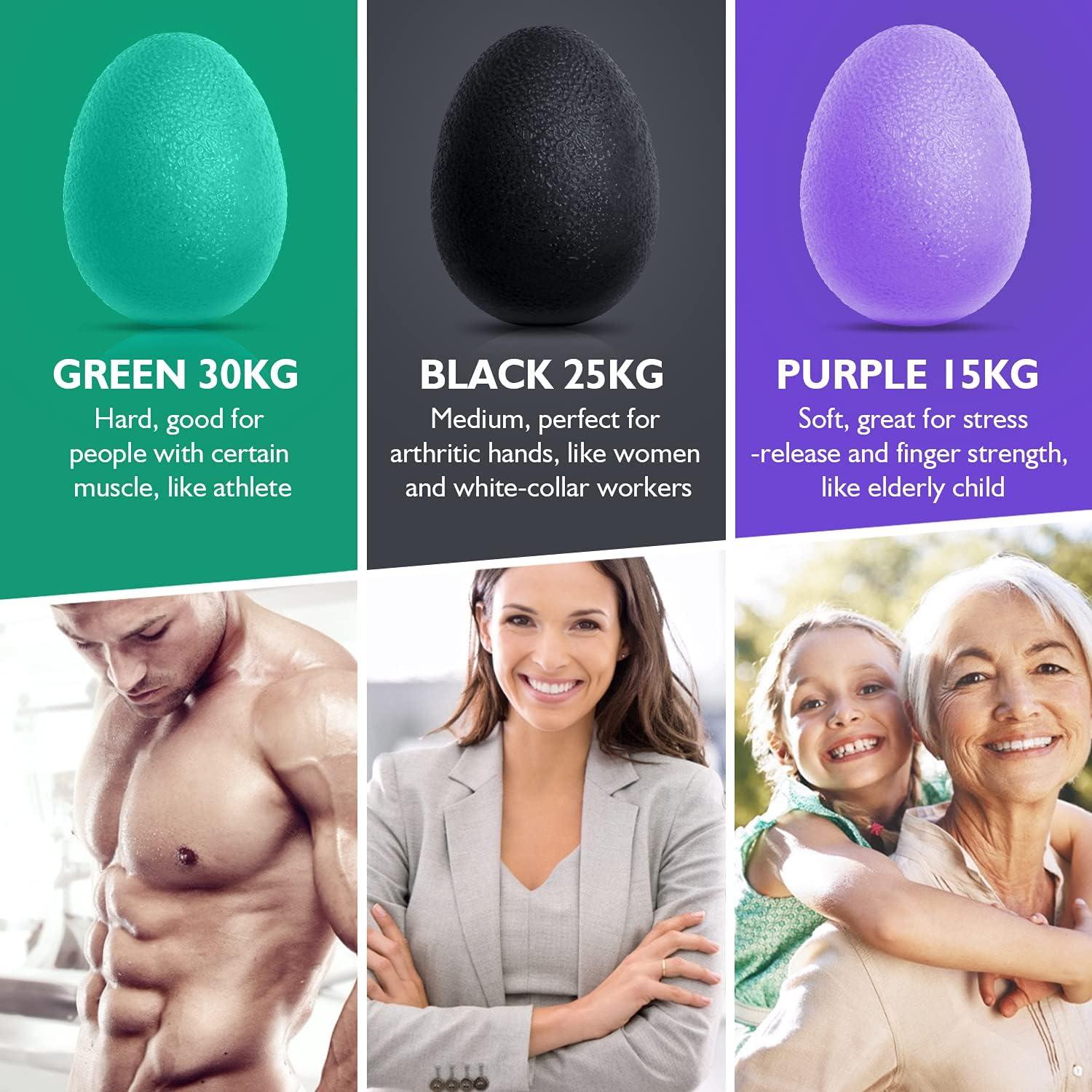 Entrenador de Fuerza de Agarre Peradix - Set 3 Pelotas