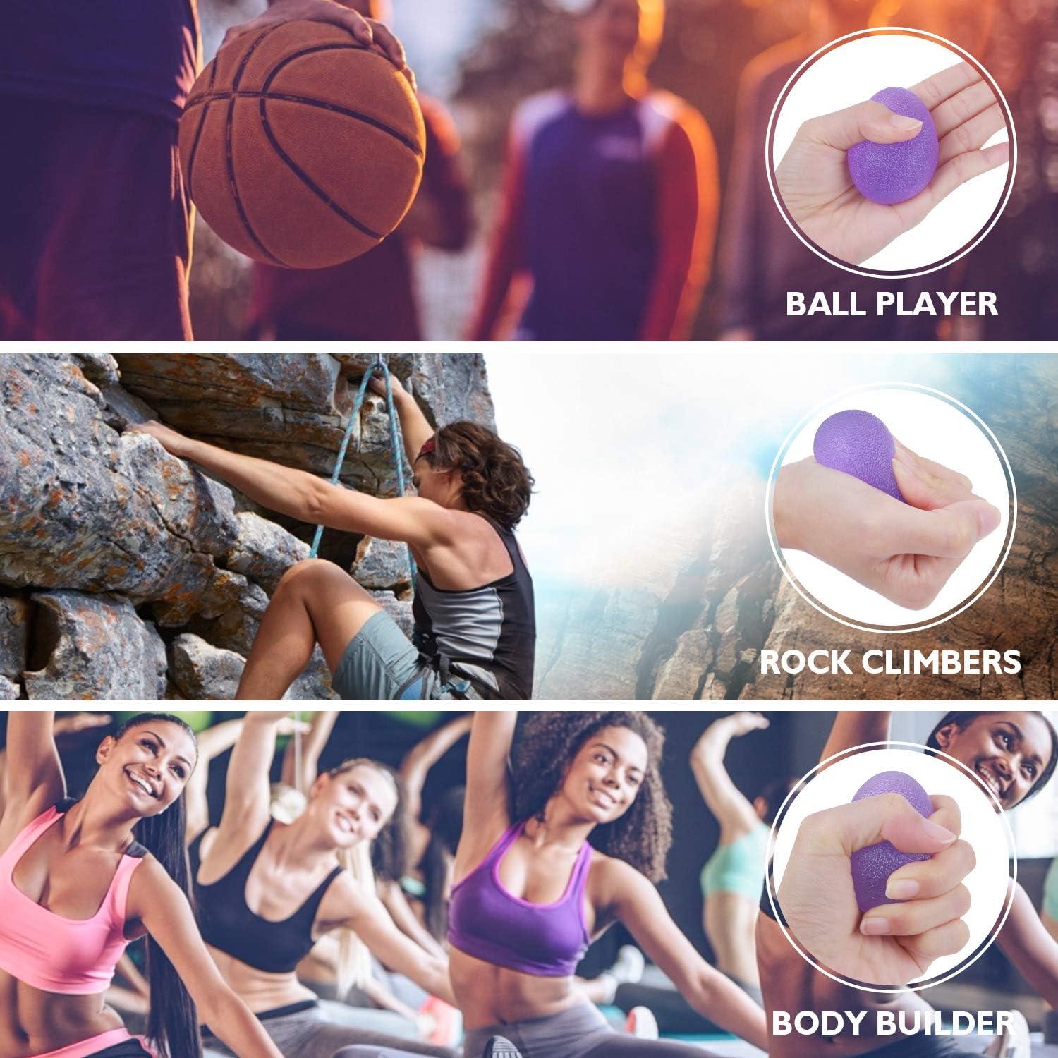 Entrenador de Fuerza de Agarre Peradix - Set 3 Pelotas