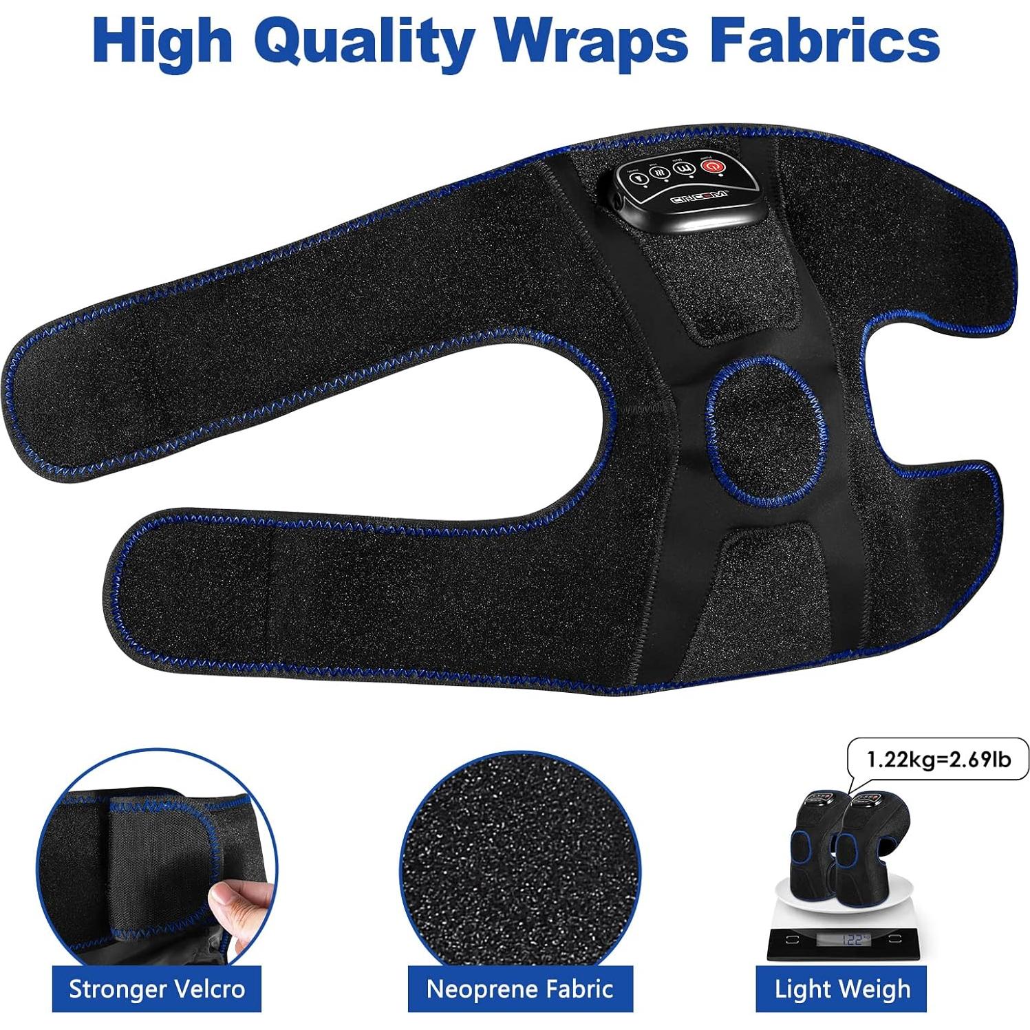 Masajeador de Rodilla CINCOM con Calor y Compresión