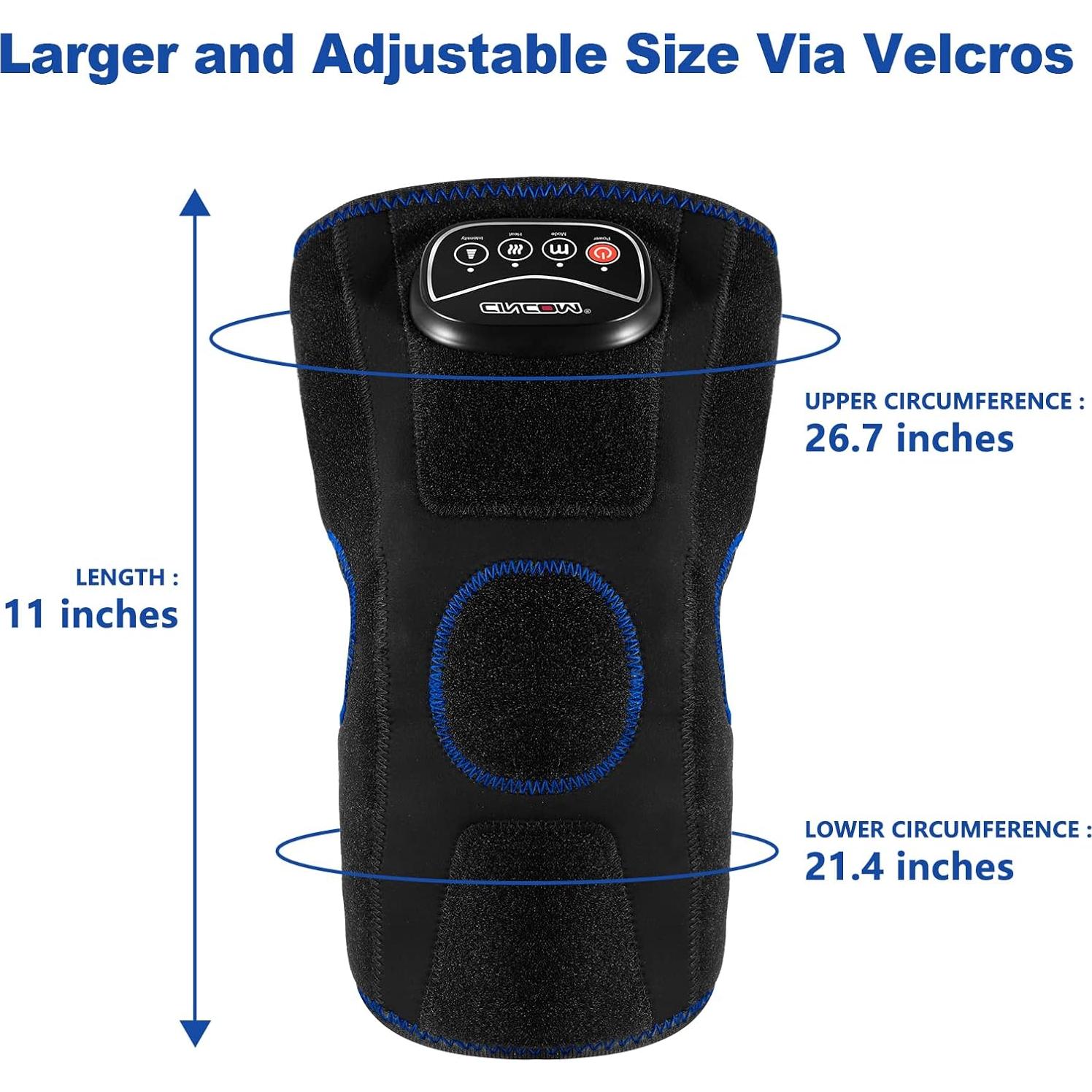 Masajeador de Rodilla CINCOM con Calor y Compresión