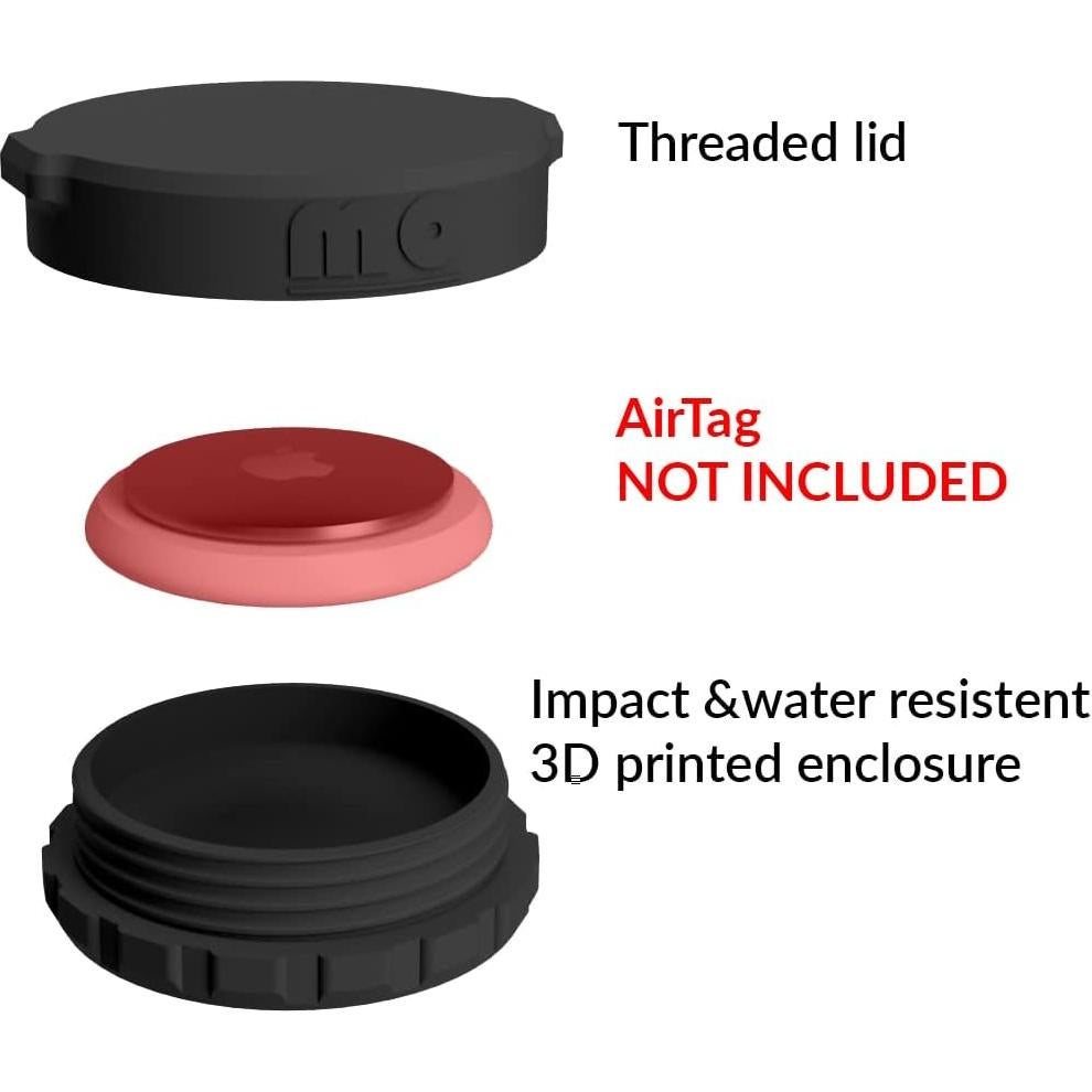 Funda Adhesiva Resistente para AirTag Mars Outpost - Impermeable