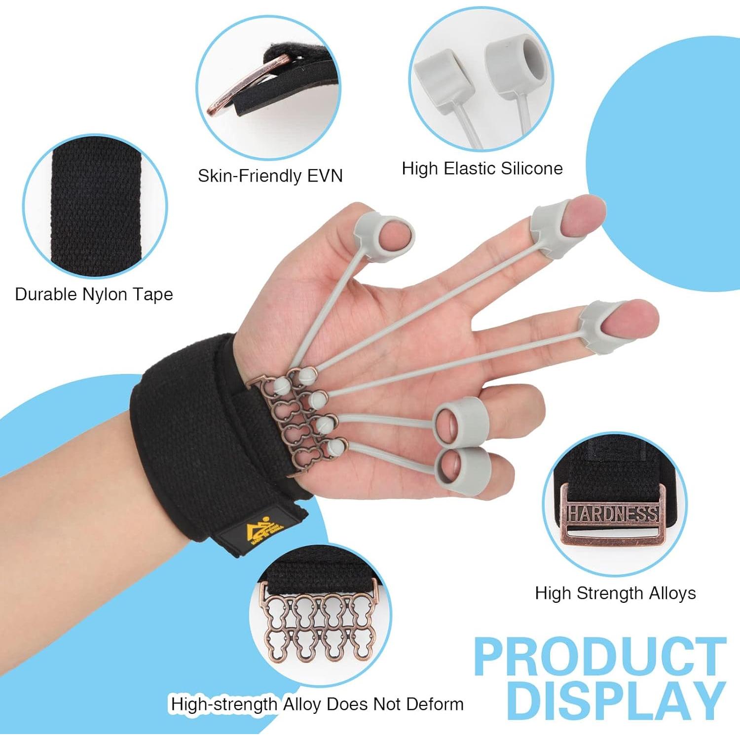 Fortalecedor de Dedos NOAOVO Kit de Recuperación 10 kg