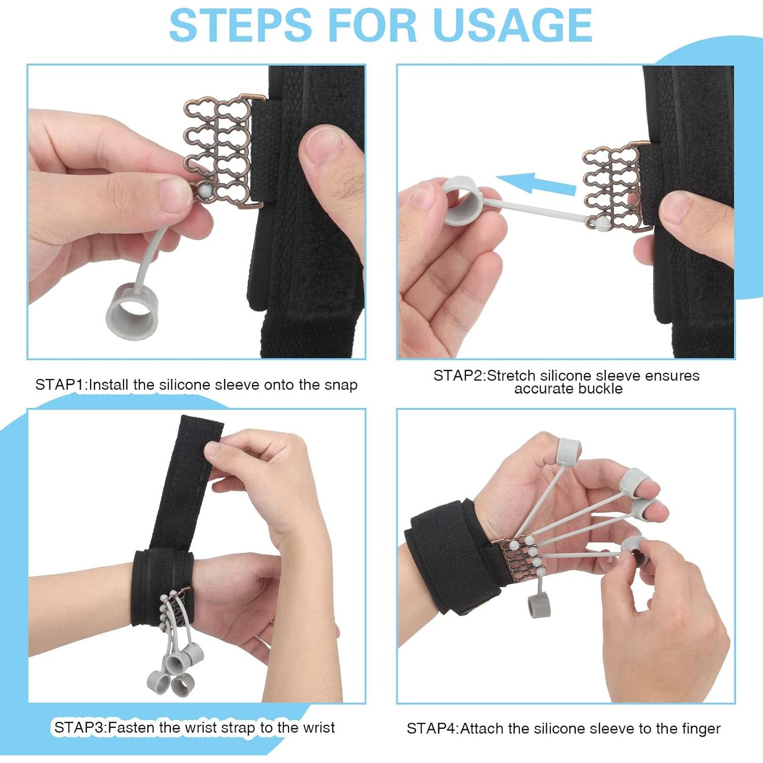 Fortalecedor de Dedos NOAOVO Kit de Recuperación 10 kg