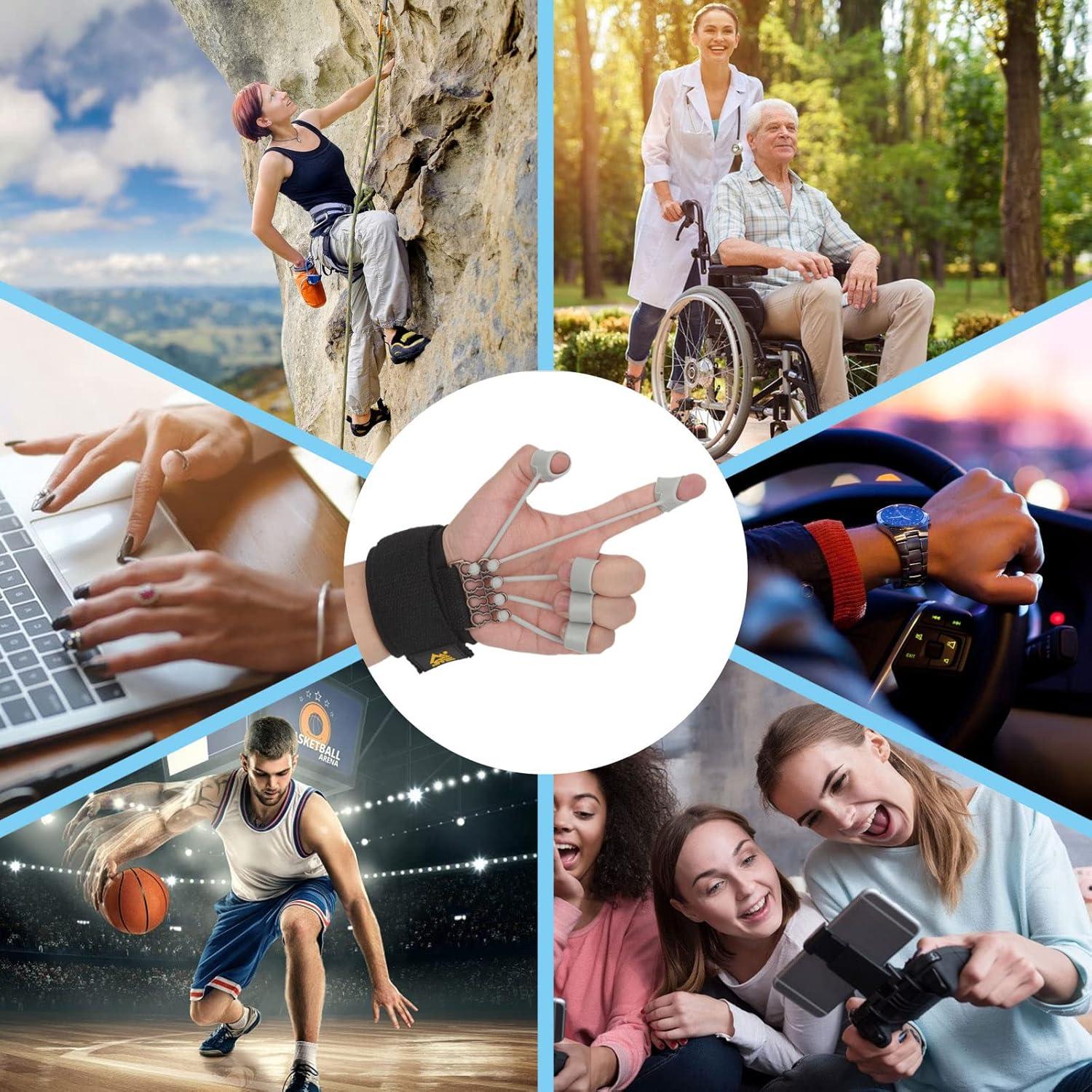 Fortalecedor de Dedos NOAOVO Kit de Recuperación 10 kg