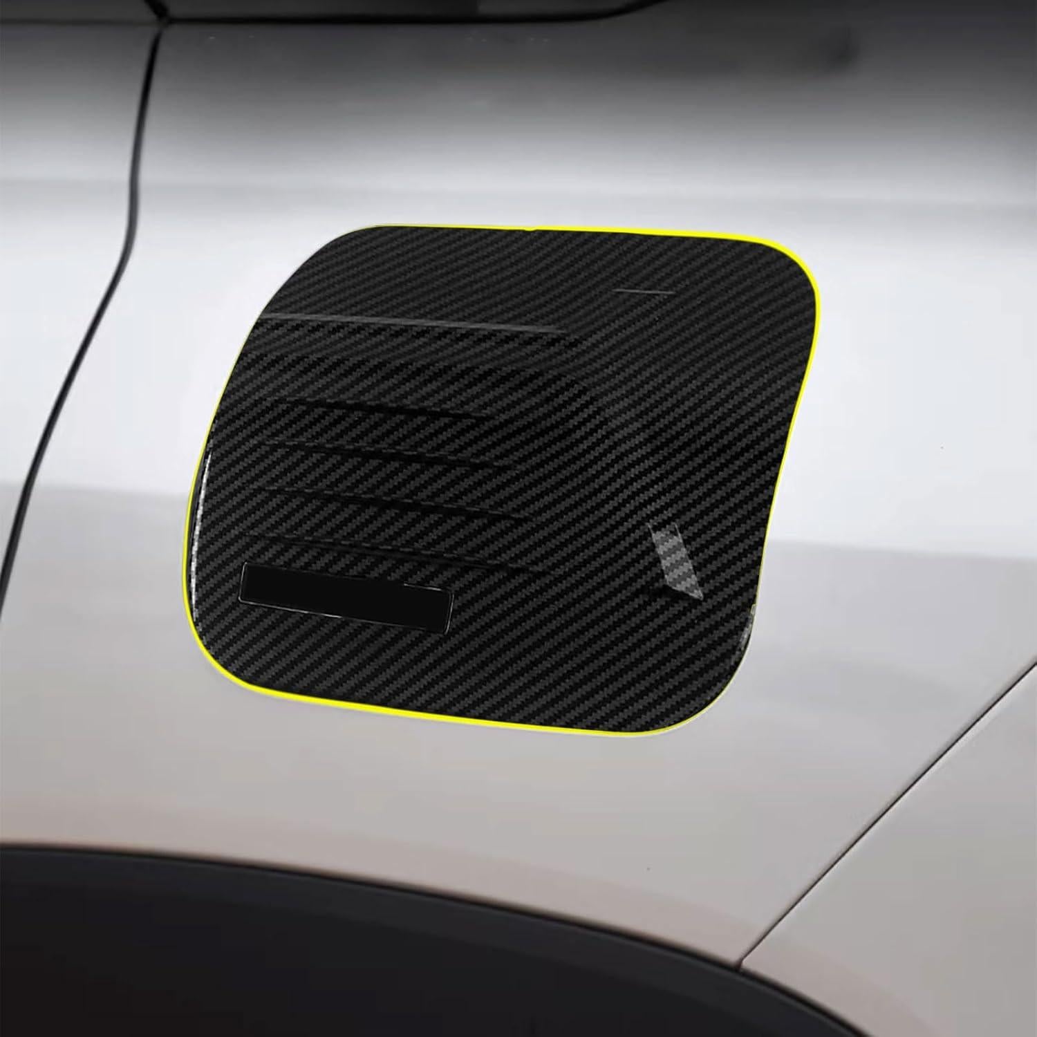 Cubierta de Tanque de Combustible Terdaray para Toyota Corolla Cross 2022-2024 - ABS Fibra de Carbono