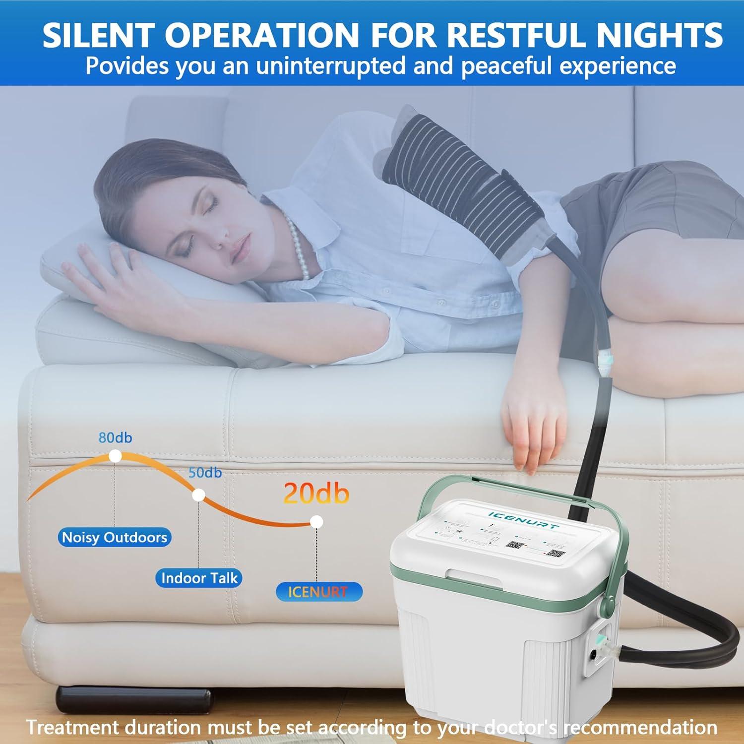 Máquina de Terapia Fría ICENURT con Temporizador 8.5L