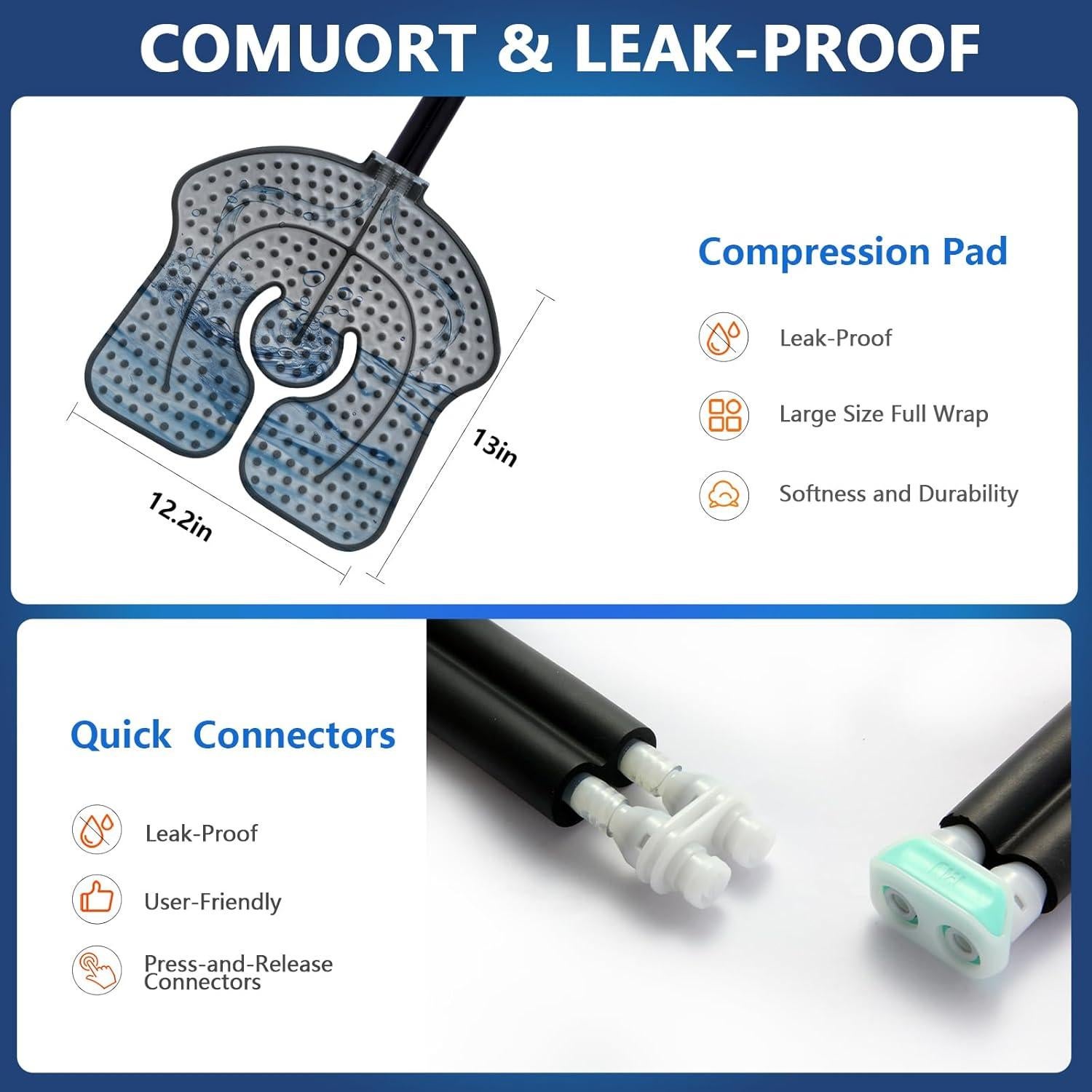Máquina de Terapia Fría ICENURT con Temporizador 8.5L