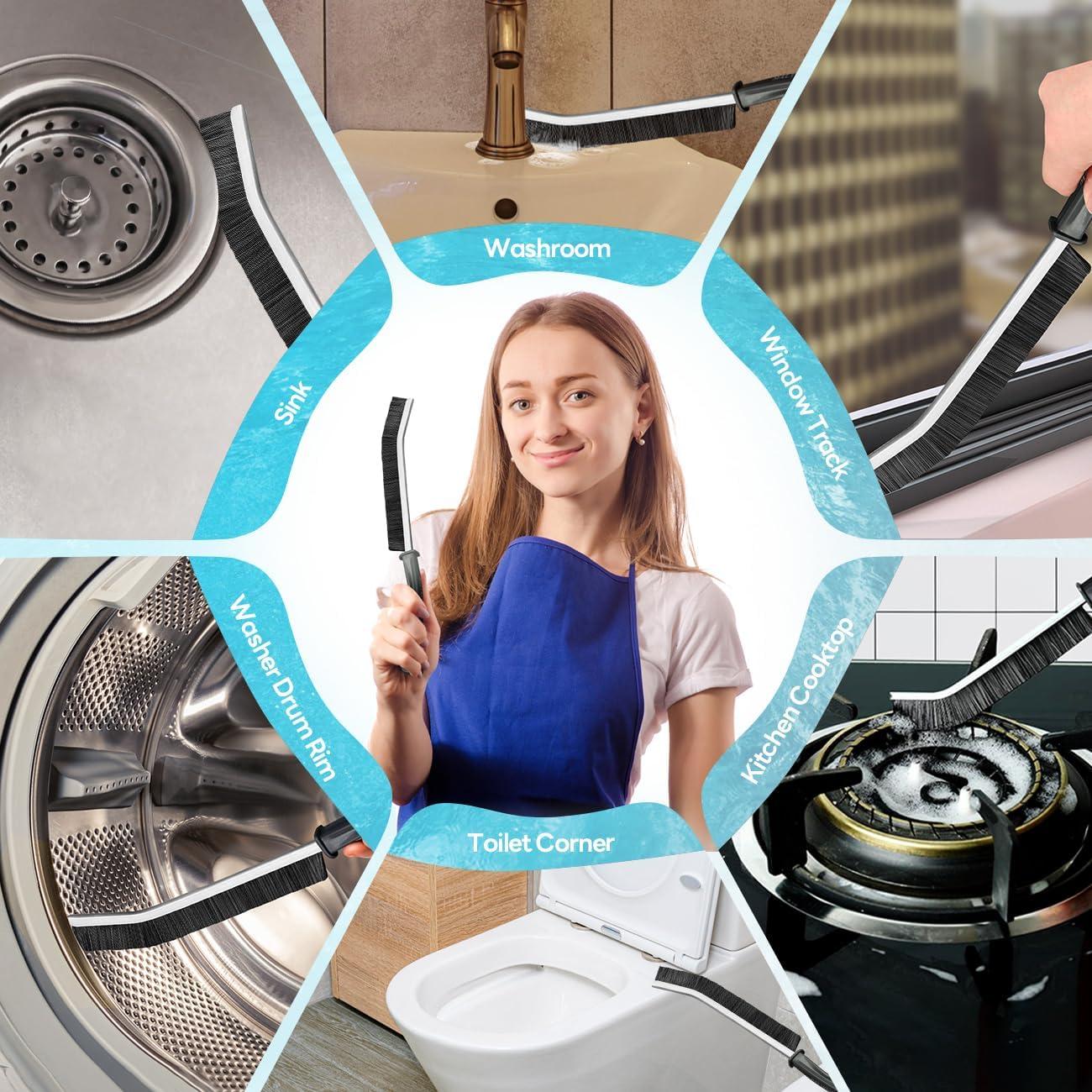 Cepillo de limpieza de ranuras MALTKING 6 piezas multifuncional