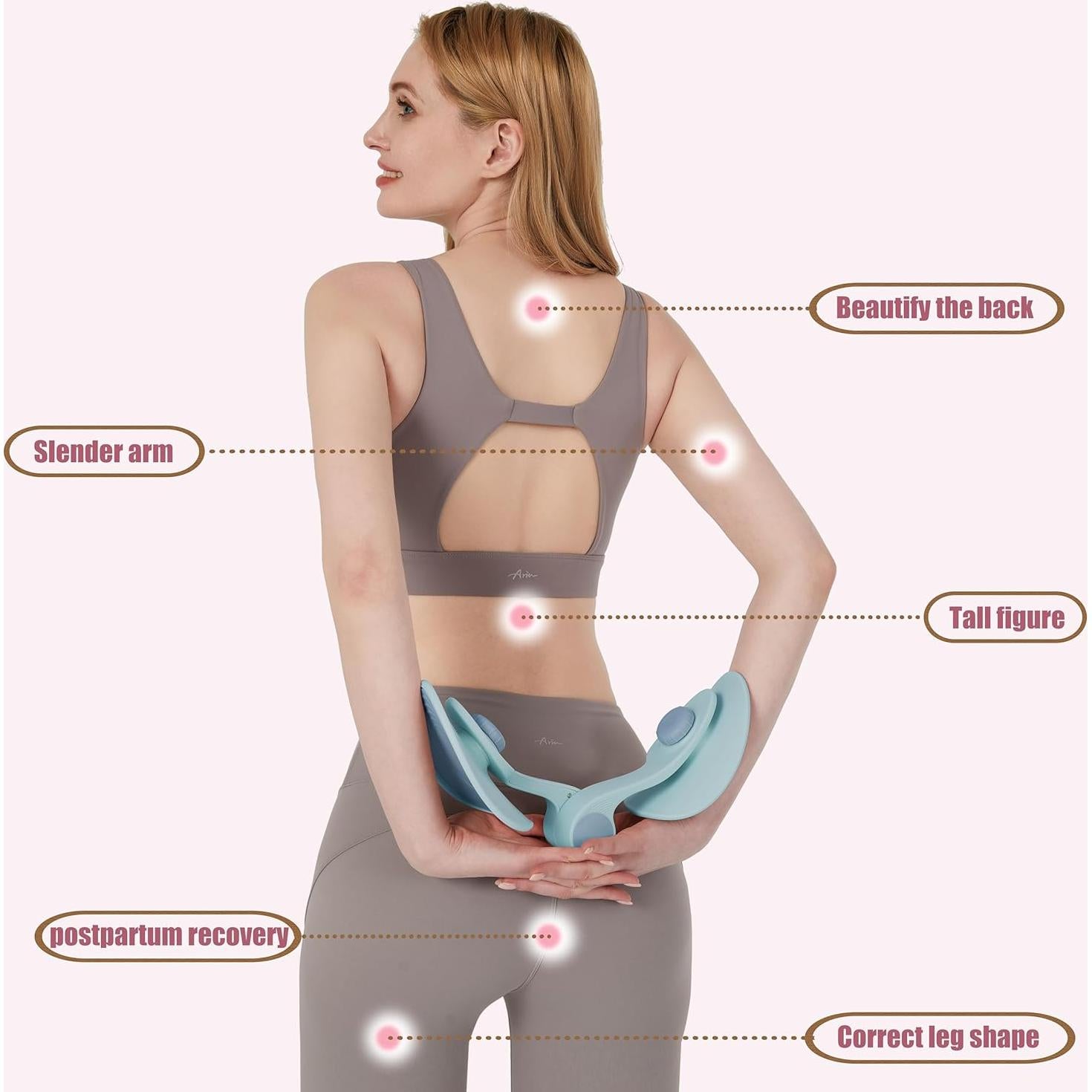 Entrenador de Muslos Kegel JWANDZF JZ-Z Tonificador