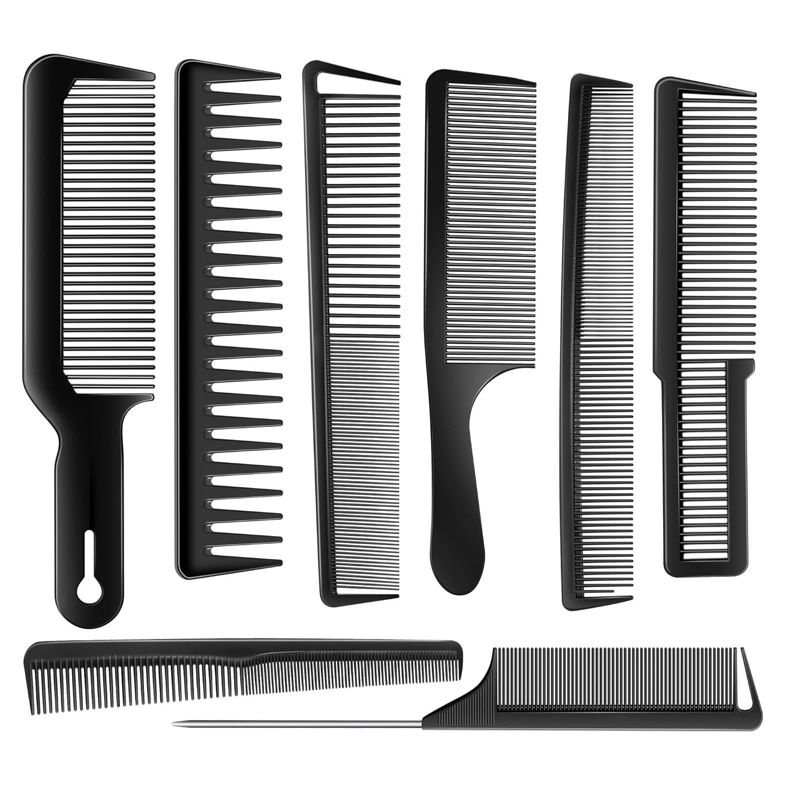 Set de 8 Peines SALONSILK para Hombres y Mujeres - Profesionales