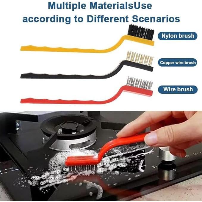 Juego de 15 Piezas Cepillos de Limpieza ROAKFONK