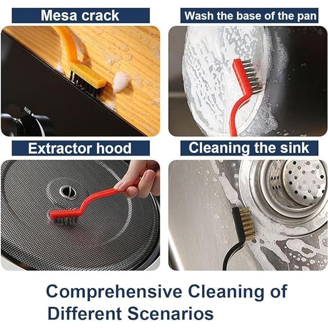 Juego de 15 Piezas Cepillos de Limpieza ROAKFONK