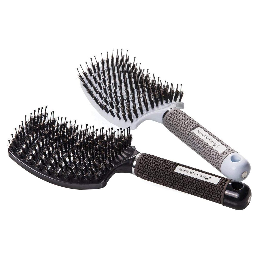 Juego de cepillos para el cabello Ineffable Care - Curvado y ventilado