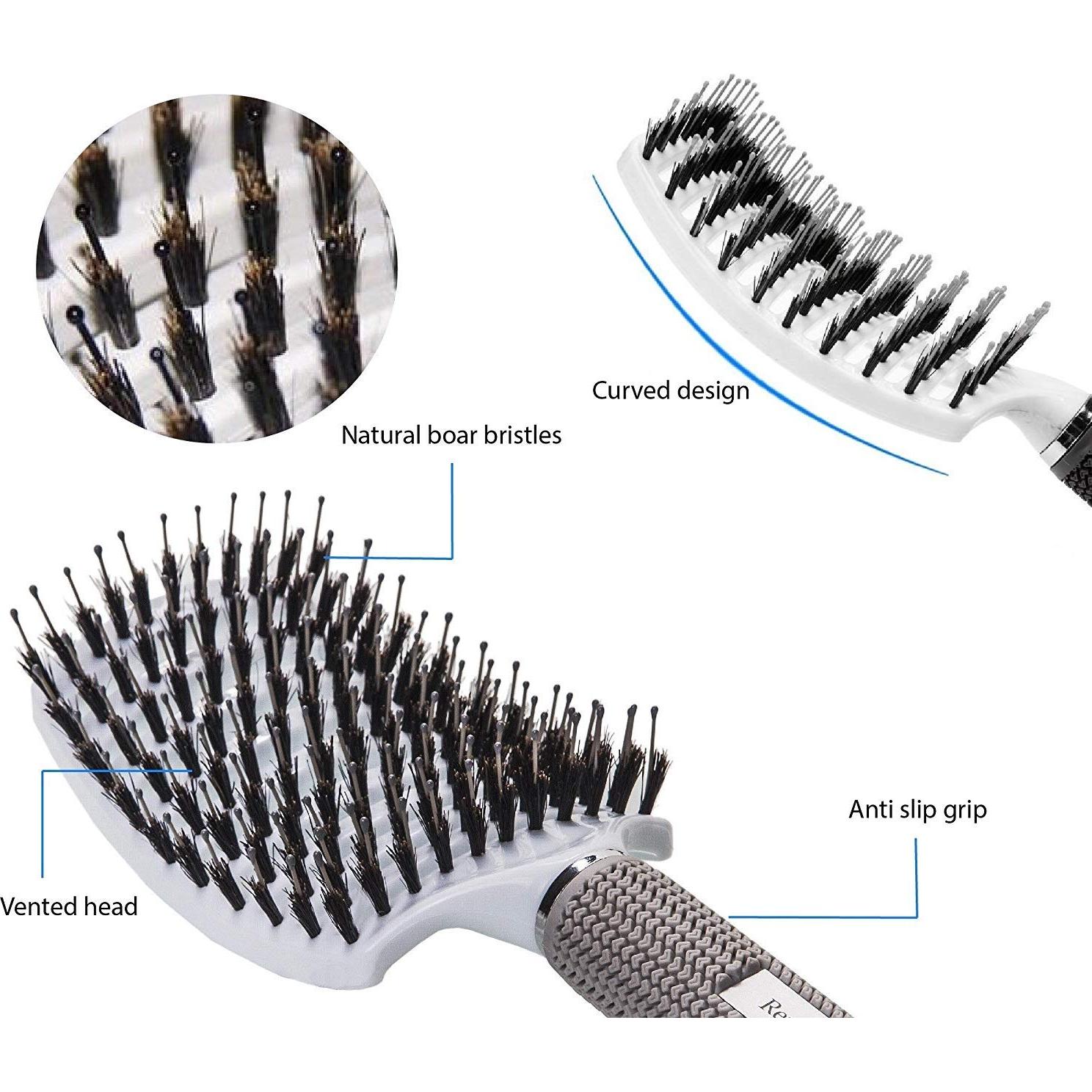 Juego de cepillos para el cabello Ineffable Care - Curvado y ventilado