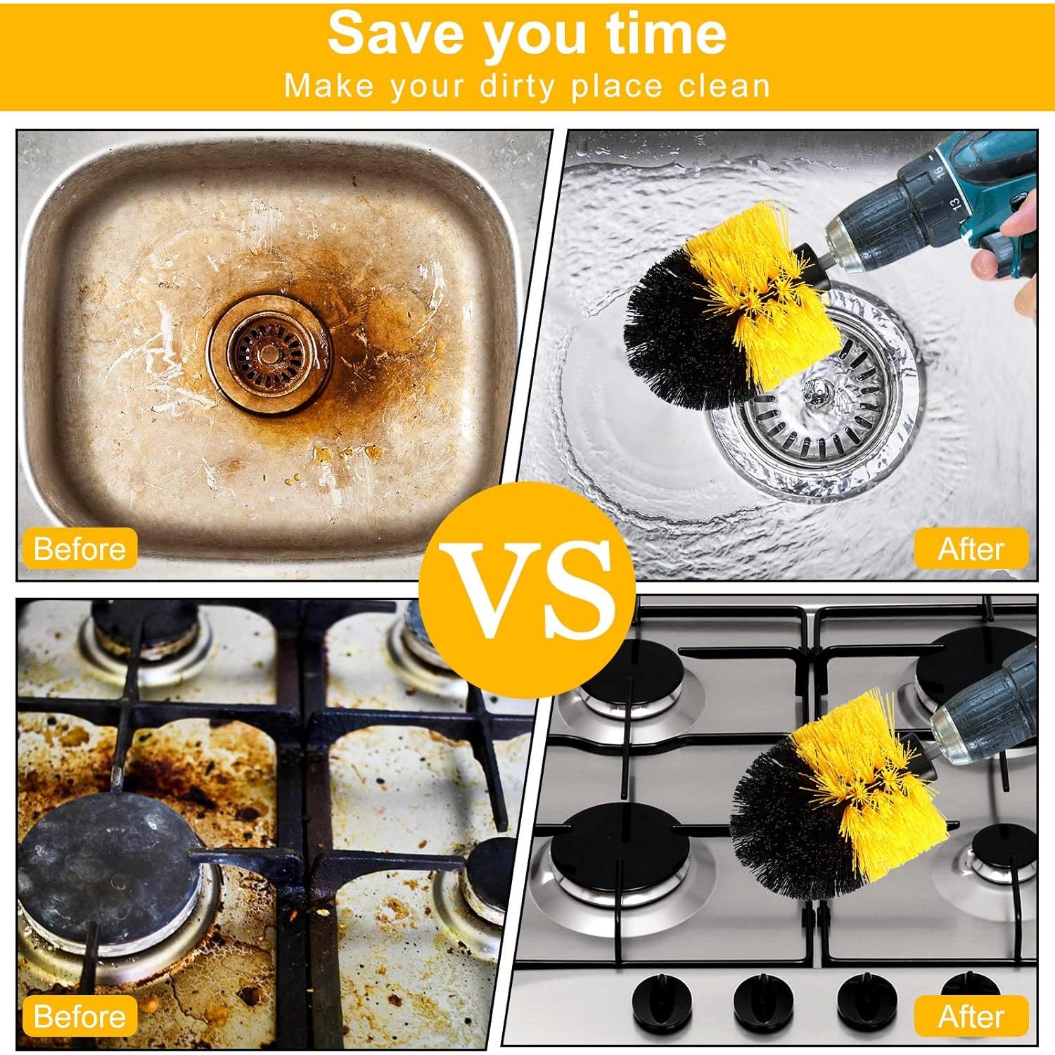 Juego de Cepillos de Limpieza para Taladro Remerry 12 Pcs