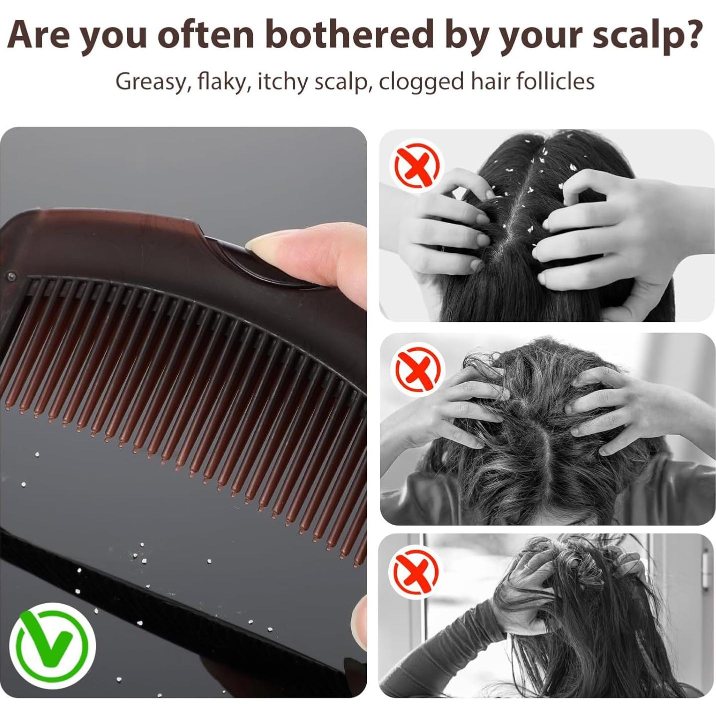 Peine Detox Dafeng para Caspa y Psoriasis 22 cm