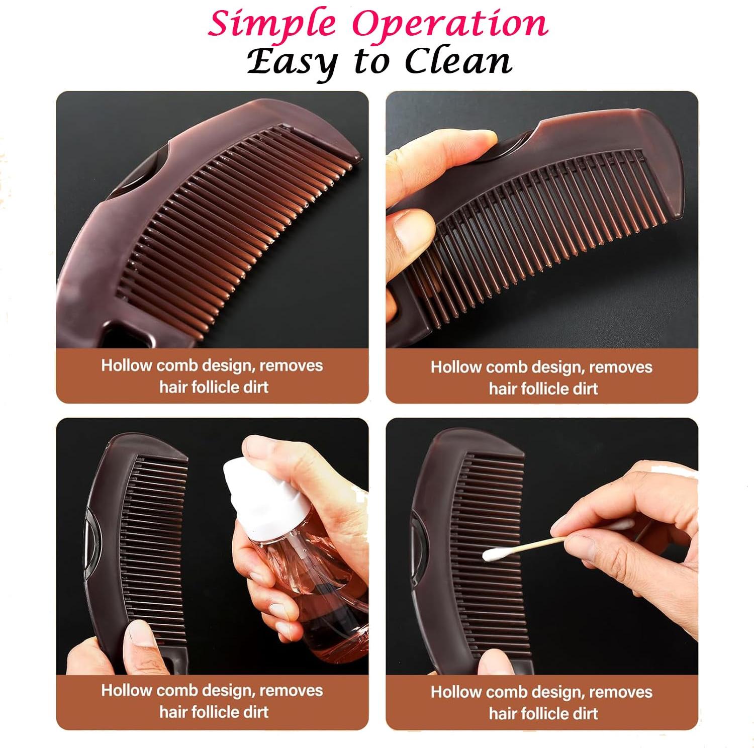 Peine Detox Dafeng para Caspa y Psoriasis 22 cm