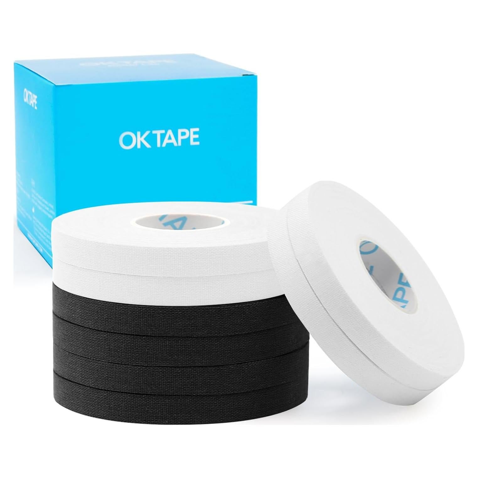 Cinta Atlética OK 8 Rollos 0.8 cm x 13.7 m para Dedos