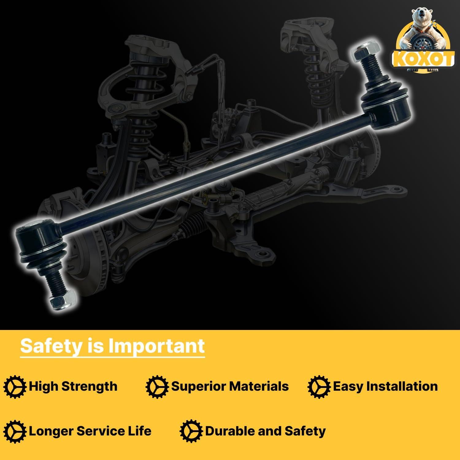 Enlaces de Barra Estabilizadora Frontal Koxot K80230 - 2 Pcs