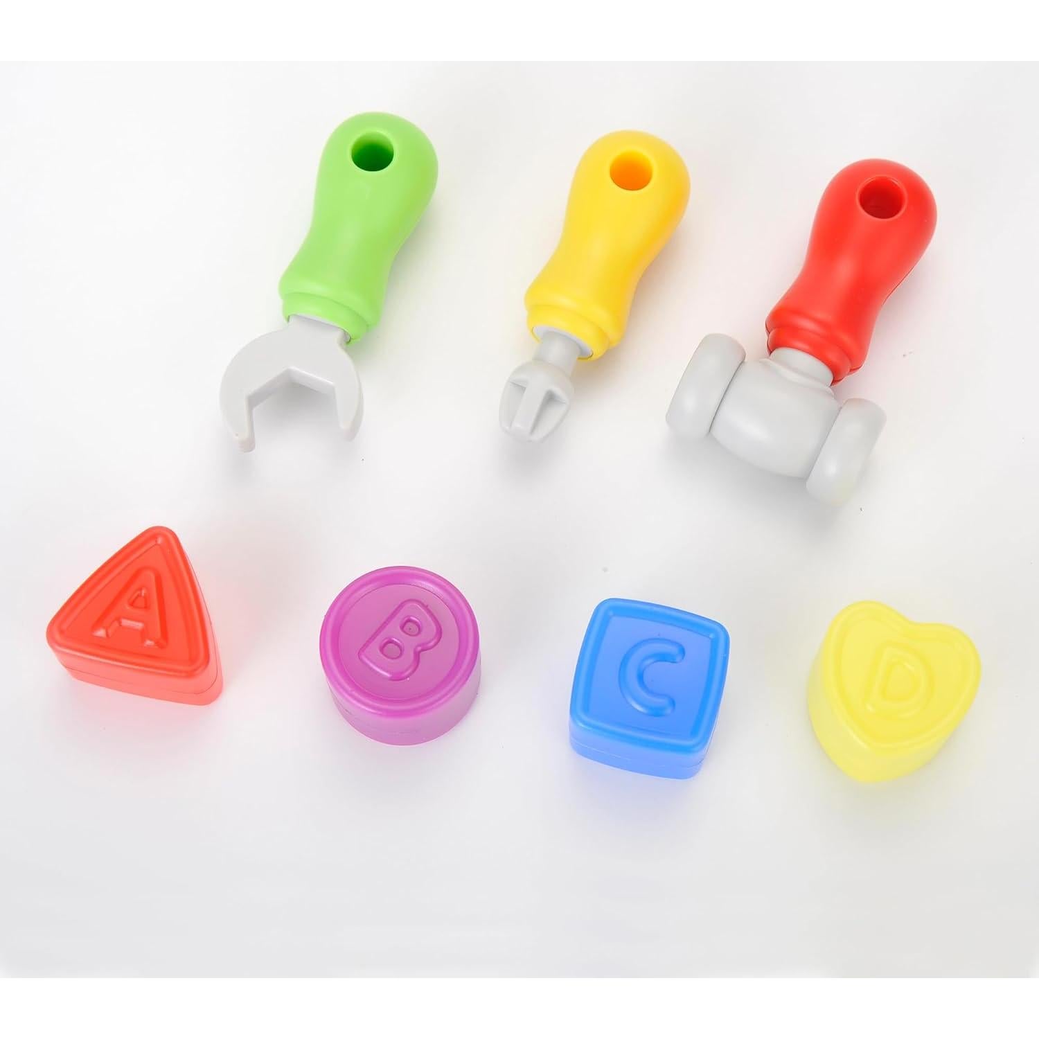 Banco de herramientas PowerTRC para niños 1-3 años con luz y sonido