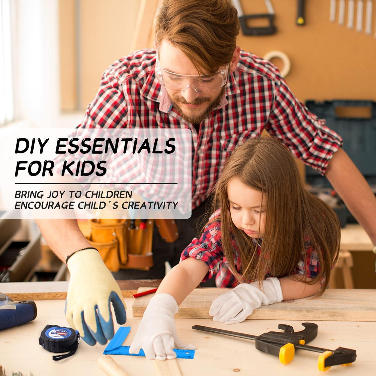 Juego de herramientas reales para niños URASISTO 12 piezas