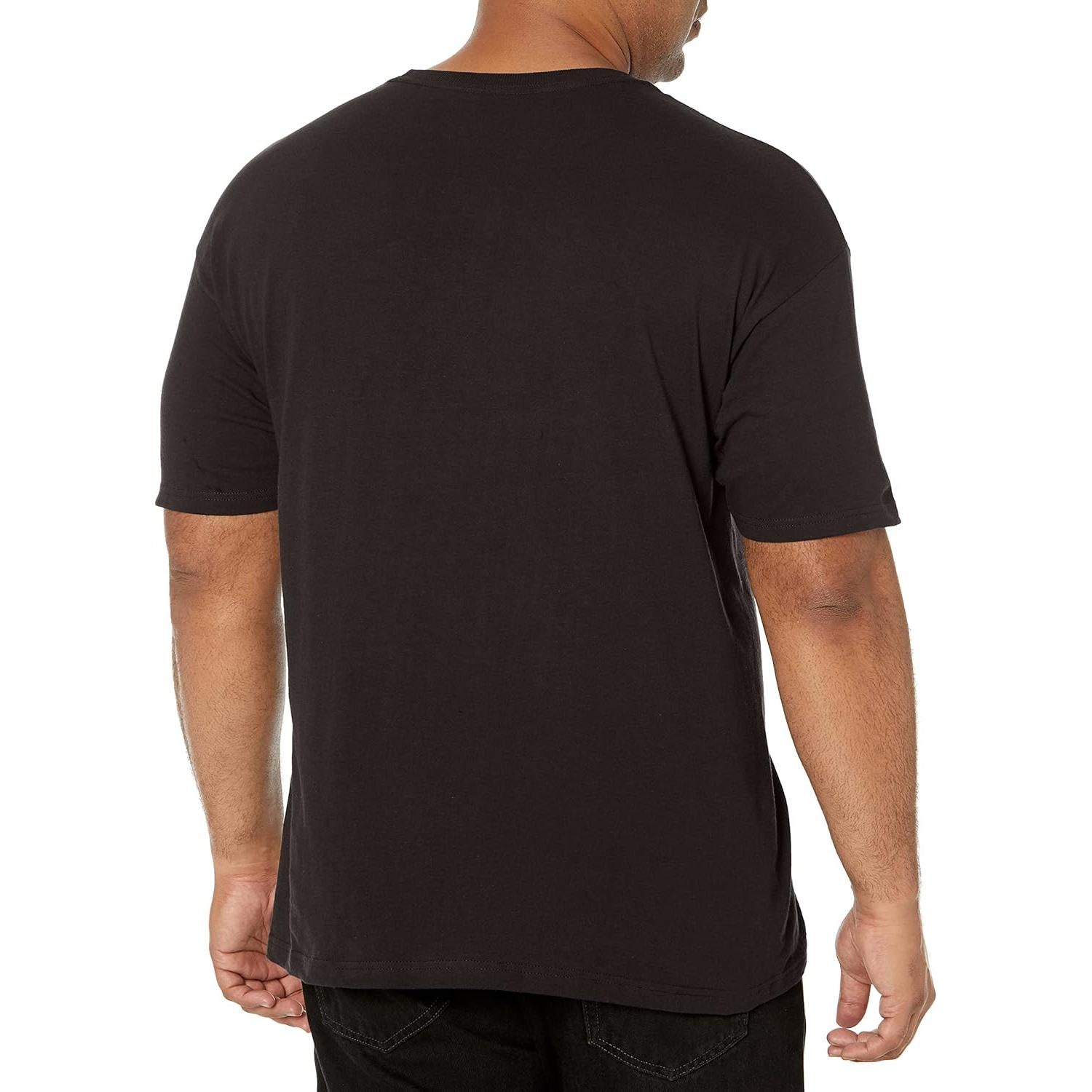 Camiseta negra básica Batman DC Comics para hombres