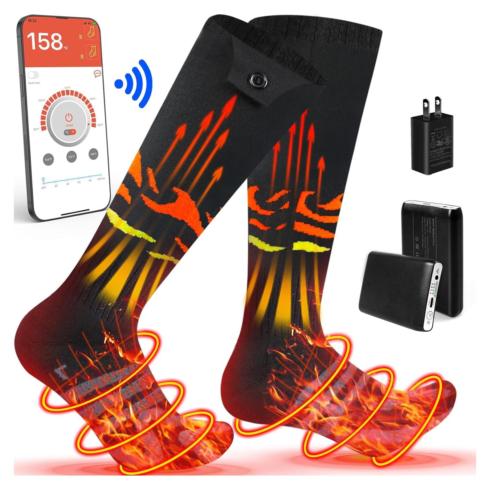 Calcetines Calentados OTSEZE SK-01 Recargables 7.4V 5000mAh