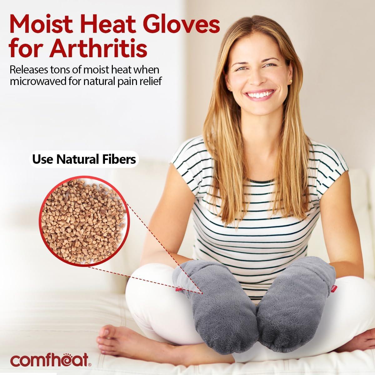 Mitones Calentables Comfheat para Manos - Alivio Artritis y Dolor