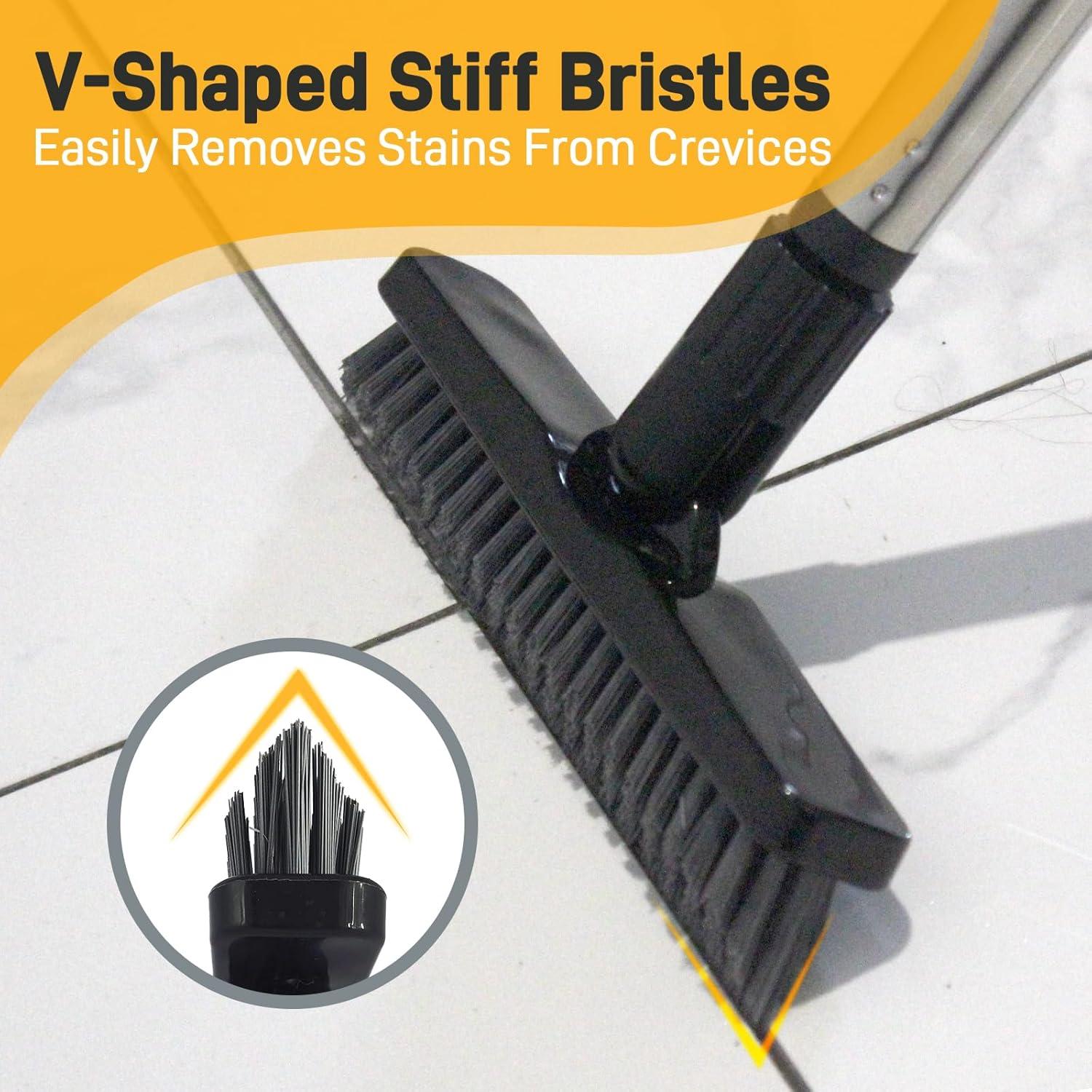 Cepillo de Lechada Rotatorio FRAXIR 137 cm Mango Ajustable