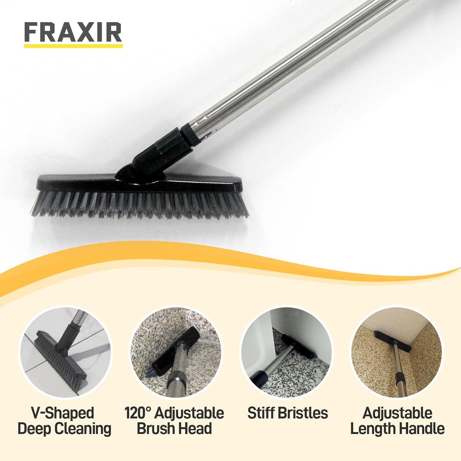 Cepillo de Lechada Rotatorio FRAXIR 137 cm Mango Ajustable