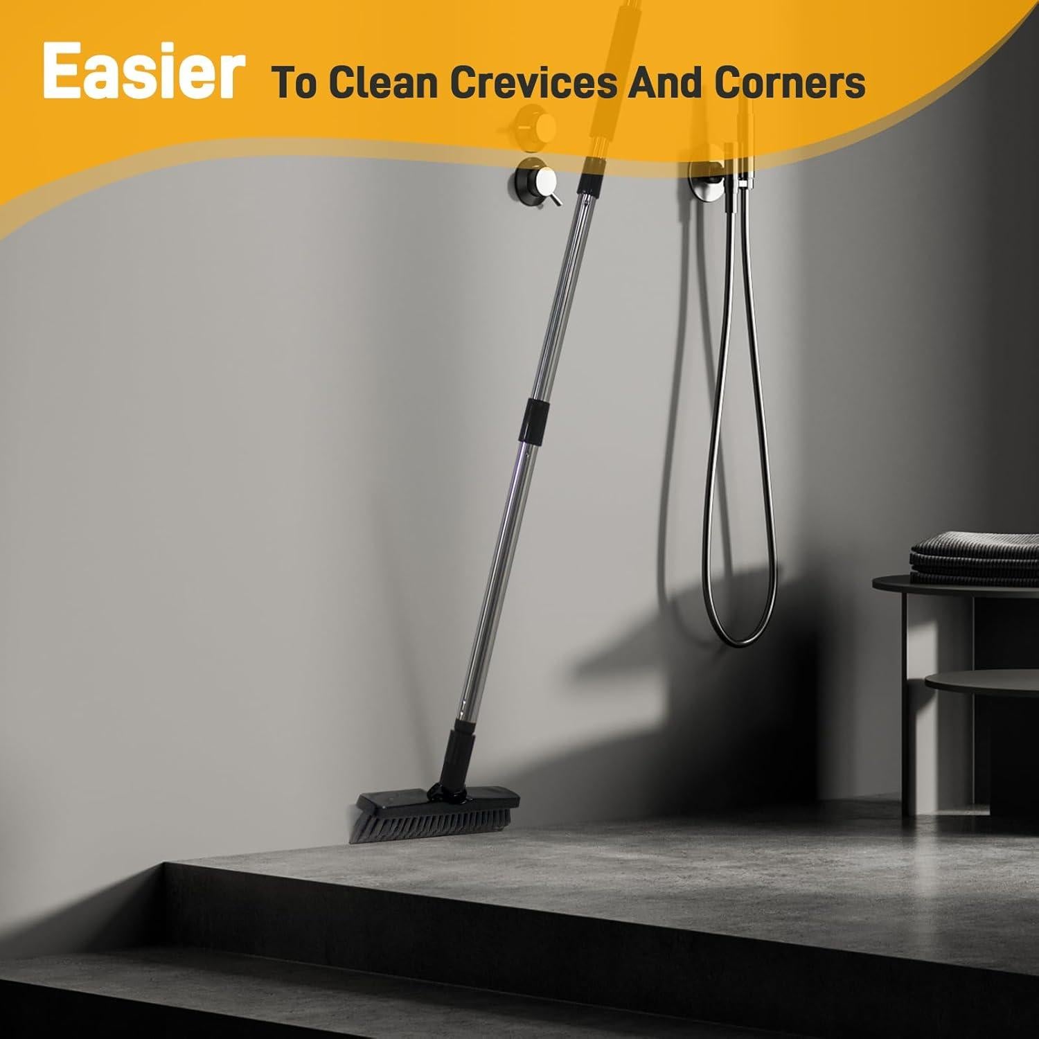 Cepillo de Lechada Rotatorio FRAXIR 137 cm Mango Ajustable