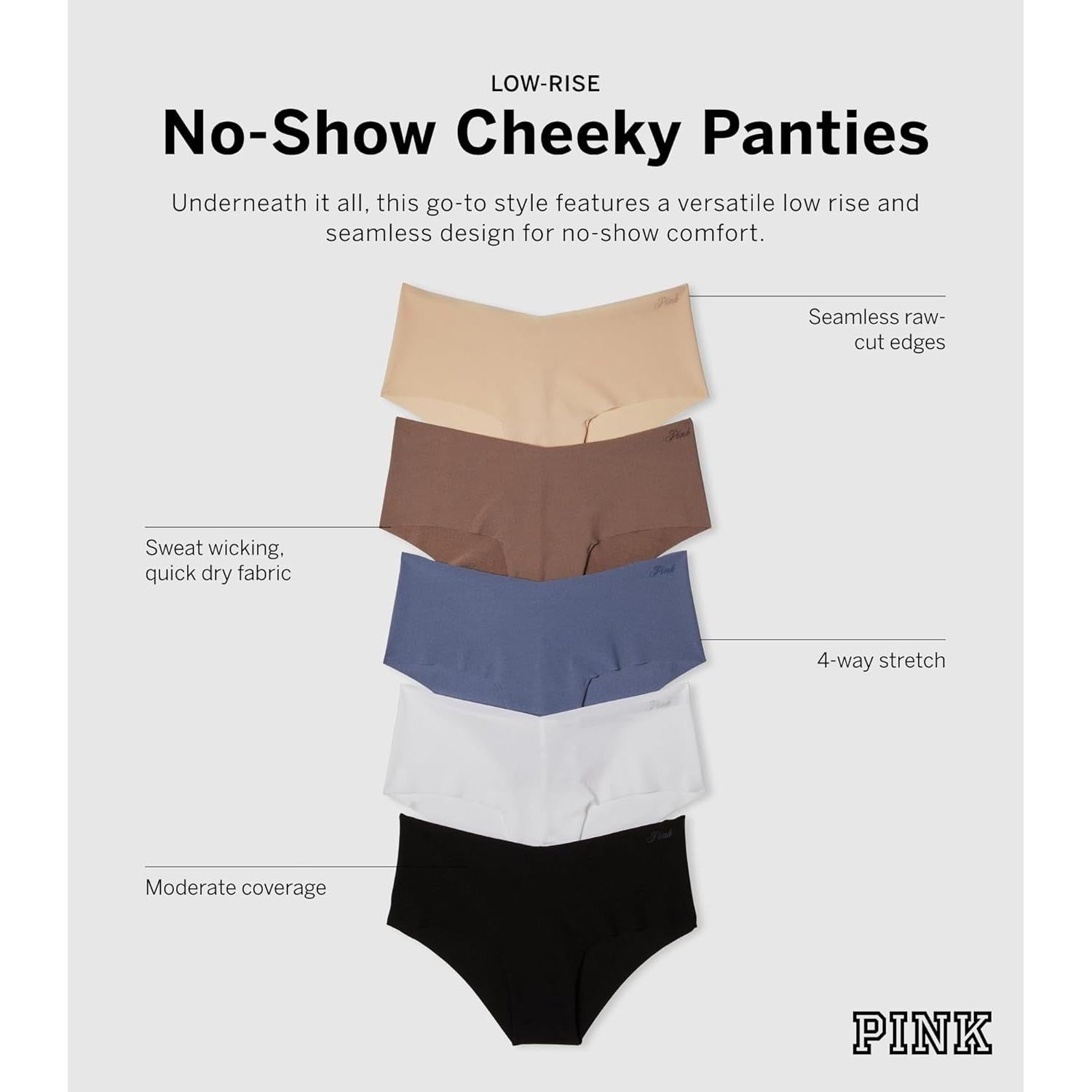 Ropa Interior Cheekster Sin Costuras Victoria's Secret PINK M