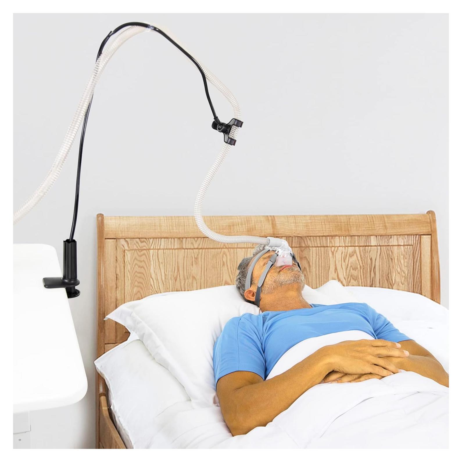 Soporte de Manguera CPAP Vive Ajustable - Abrazadera Antideslizante