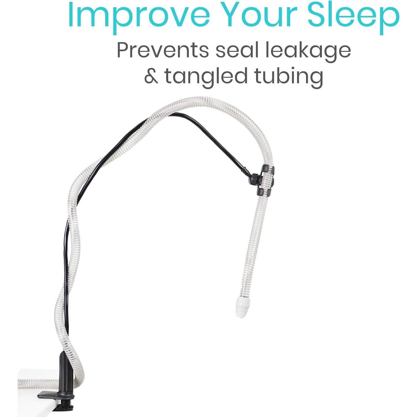 Soporte de Manguera CPAP Vive Ajustable - Abrazadera Antideslizante