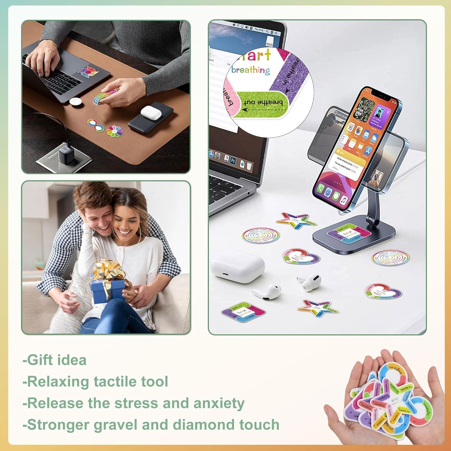 Calcomanías Sensoriales Calmantes Huimdery - 45 Piezas