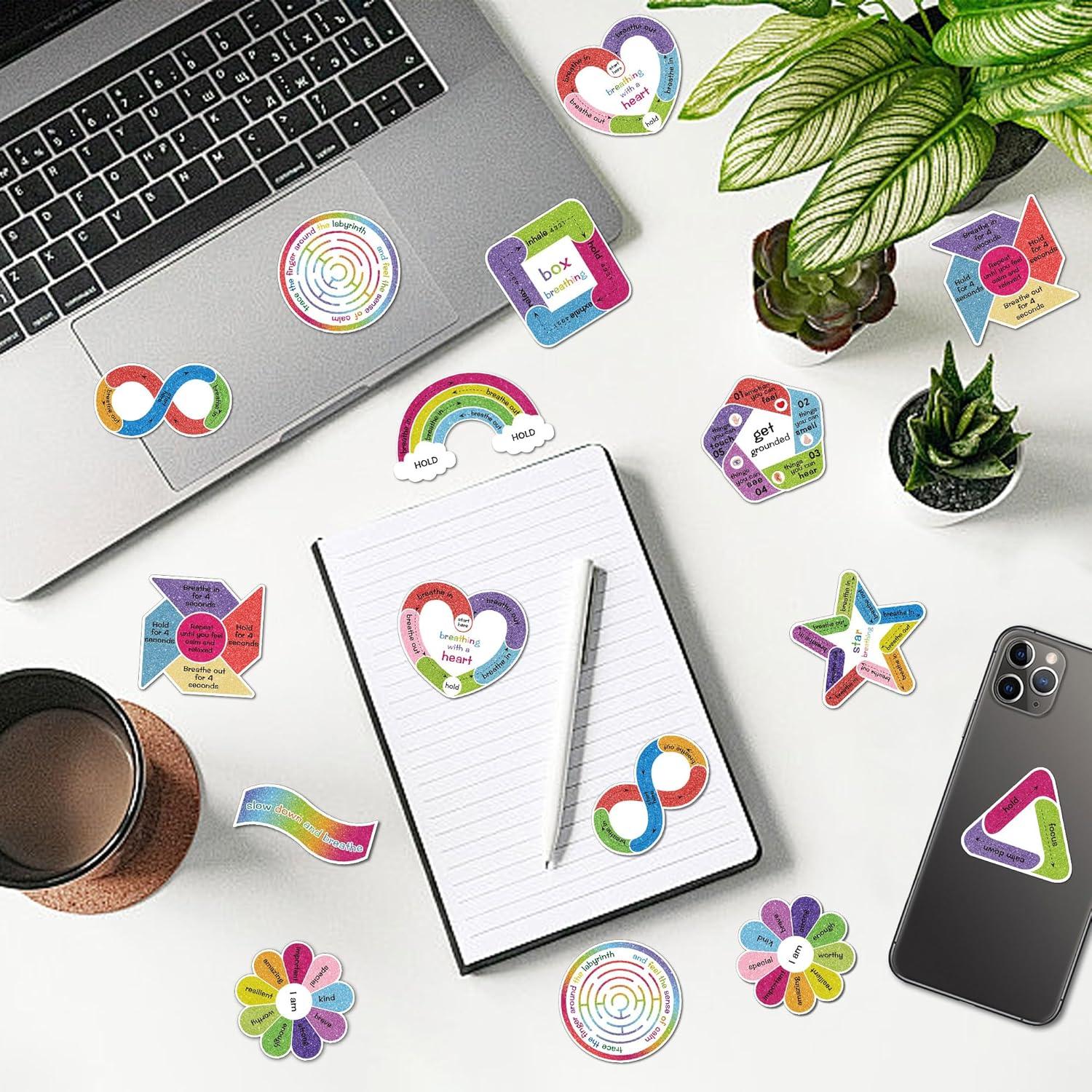 Calcomanías Sensoriales Calmantes Huimdery - 45 Piezas