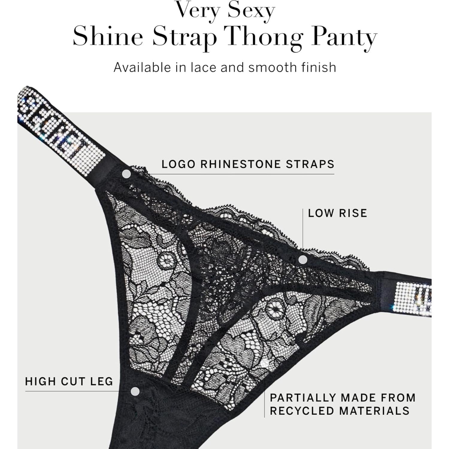 Tanga Brillante Muy Sexy Victoria's Secret Mujeres XS-XXL