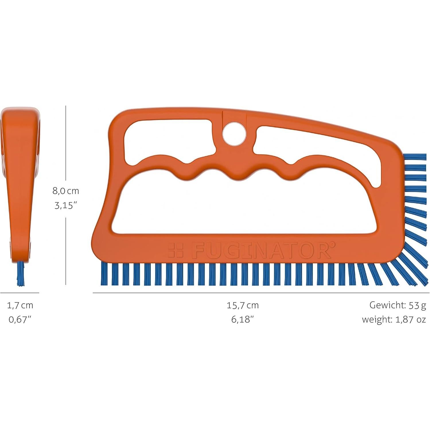 Cepillo Fuginator para Juntas de Azulejos - Nylon Duro