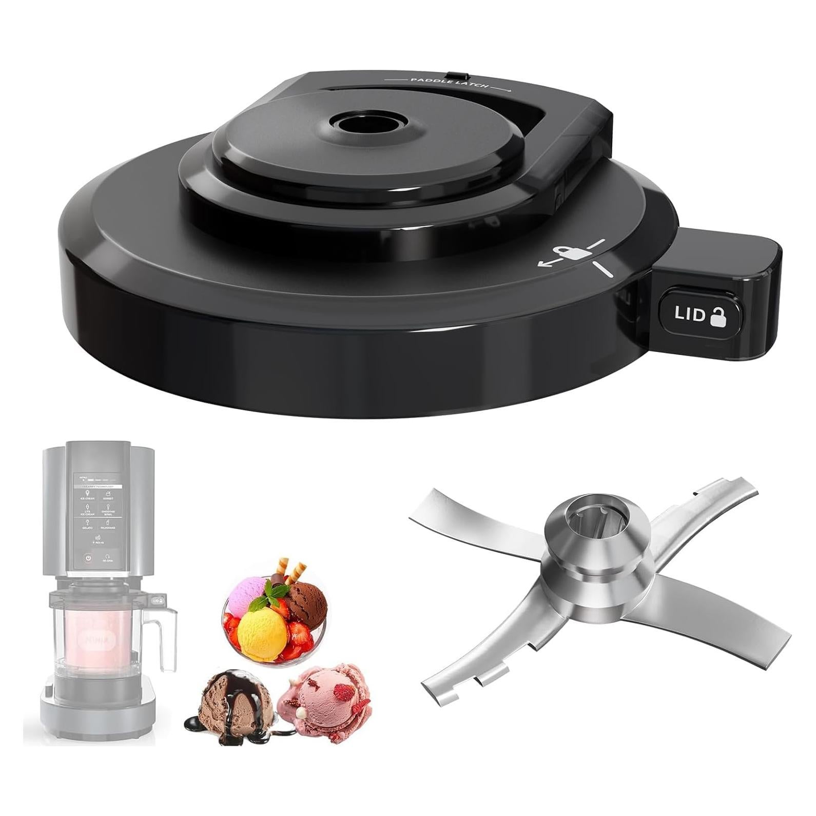 Tapa de Tazón Externo y Paleta Ninja NC301 - Accesorios Reutilizables