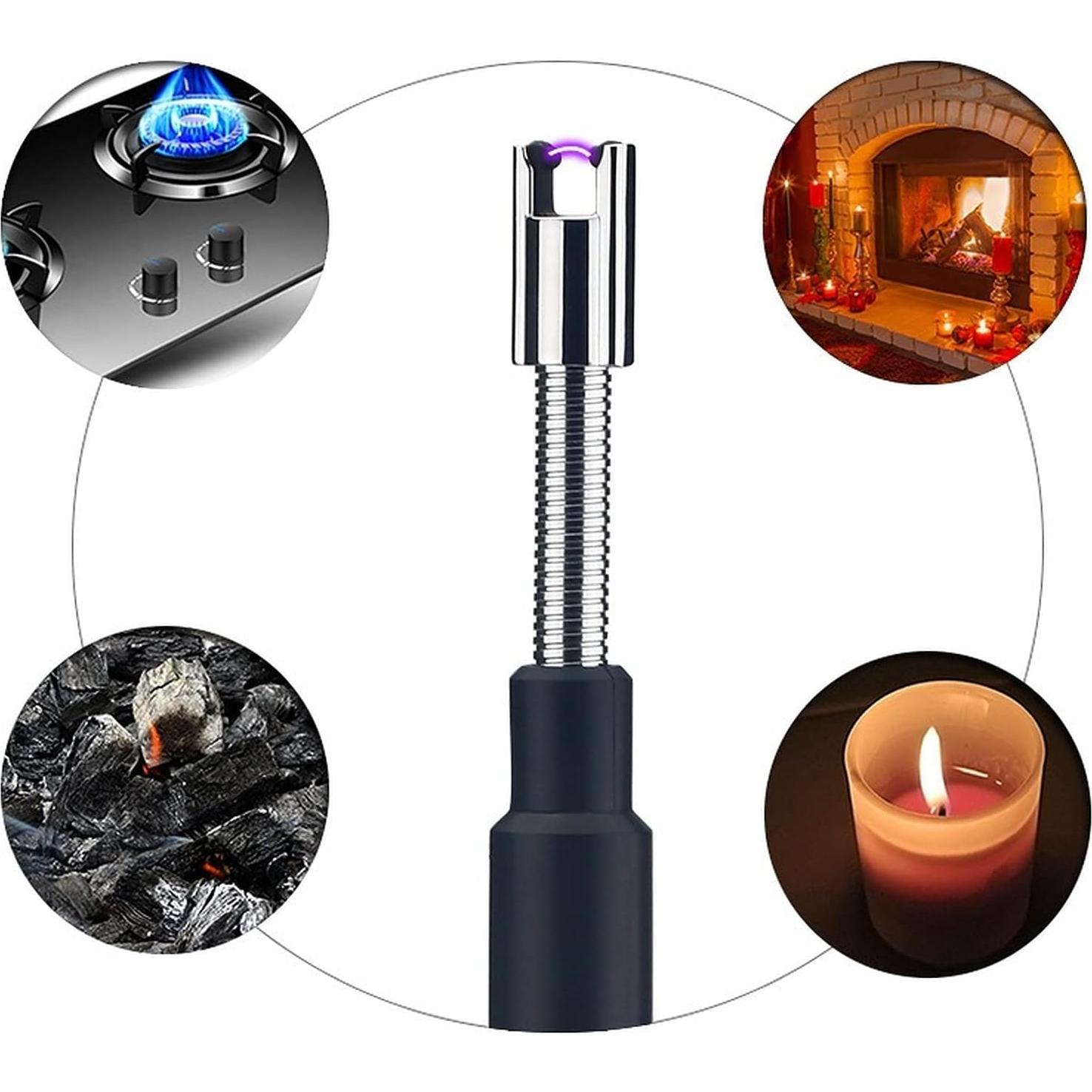 Encendedor Eléctrico Extensible XTENDR ARCS 78 cm Negro