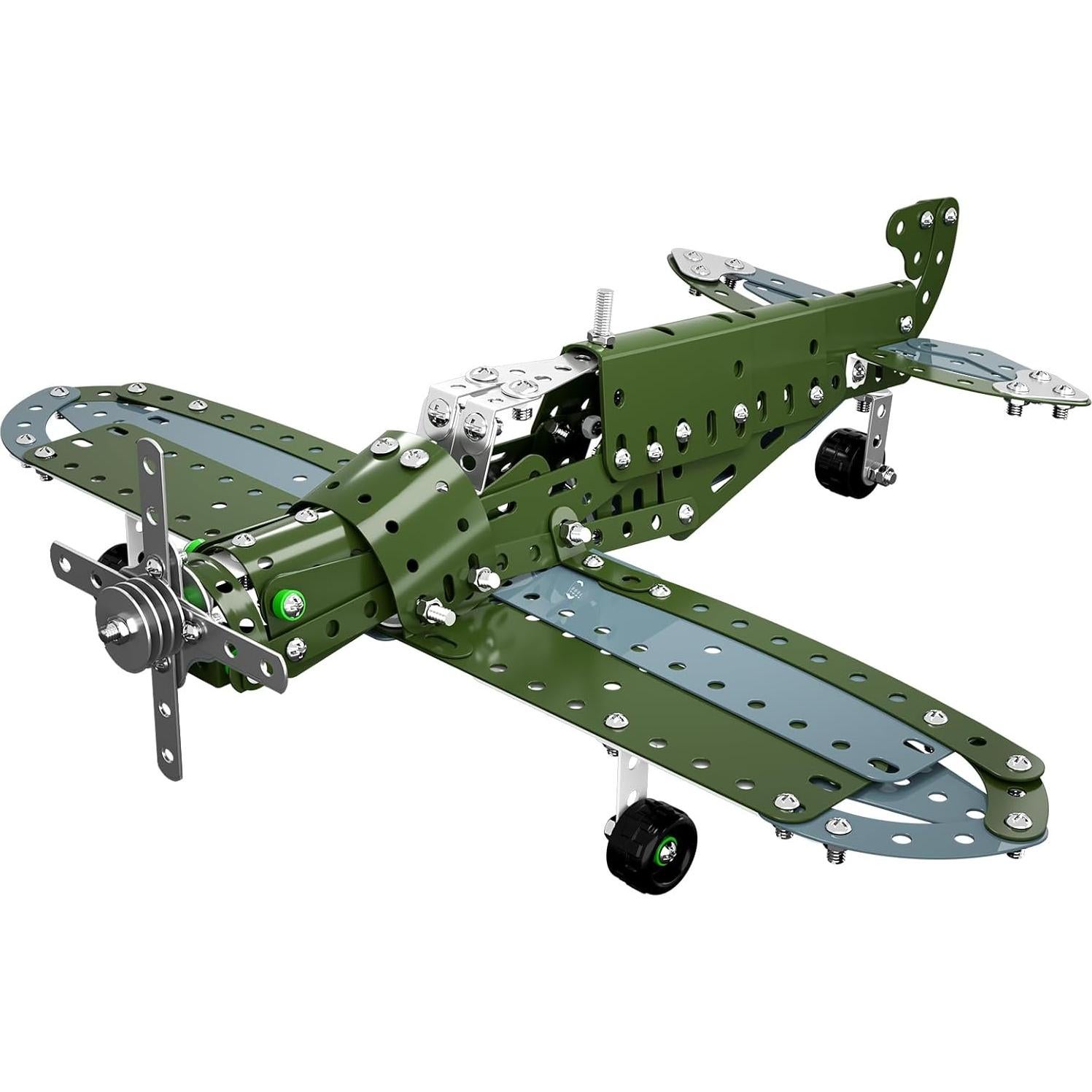 Juego de Construcción de Aviones Lucky Doug - STEM 8-12 Años